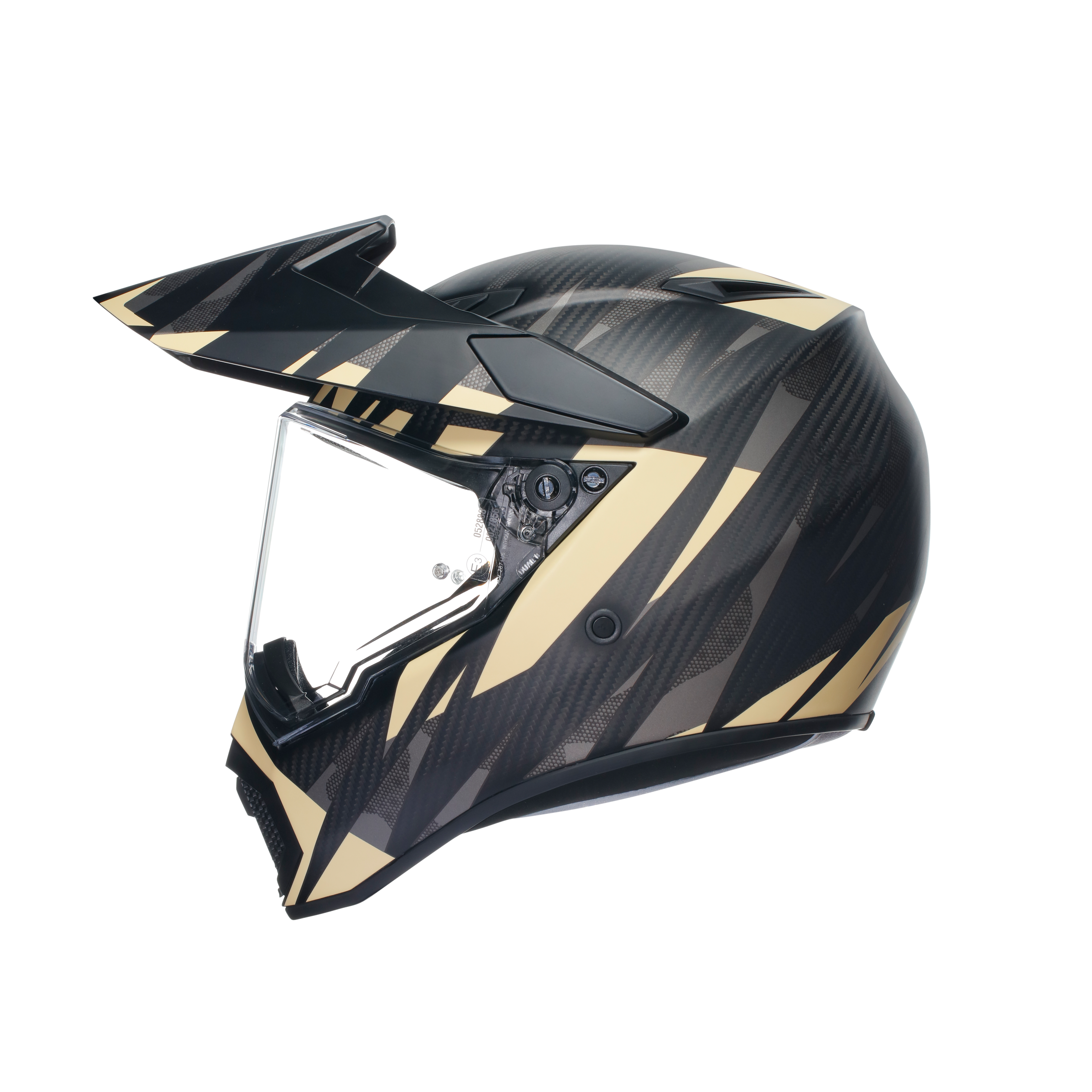 AX9 AGV DOT(E2206) MPLK - STEPPA MATT CARBON/GREY/SAND -  - 2