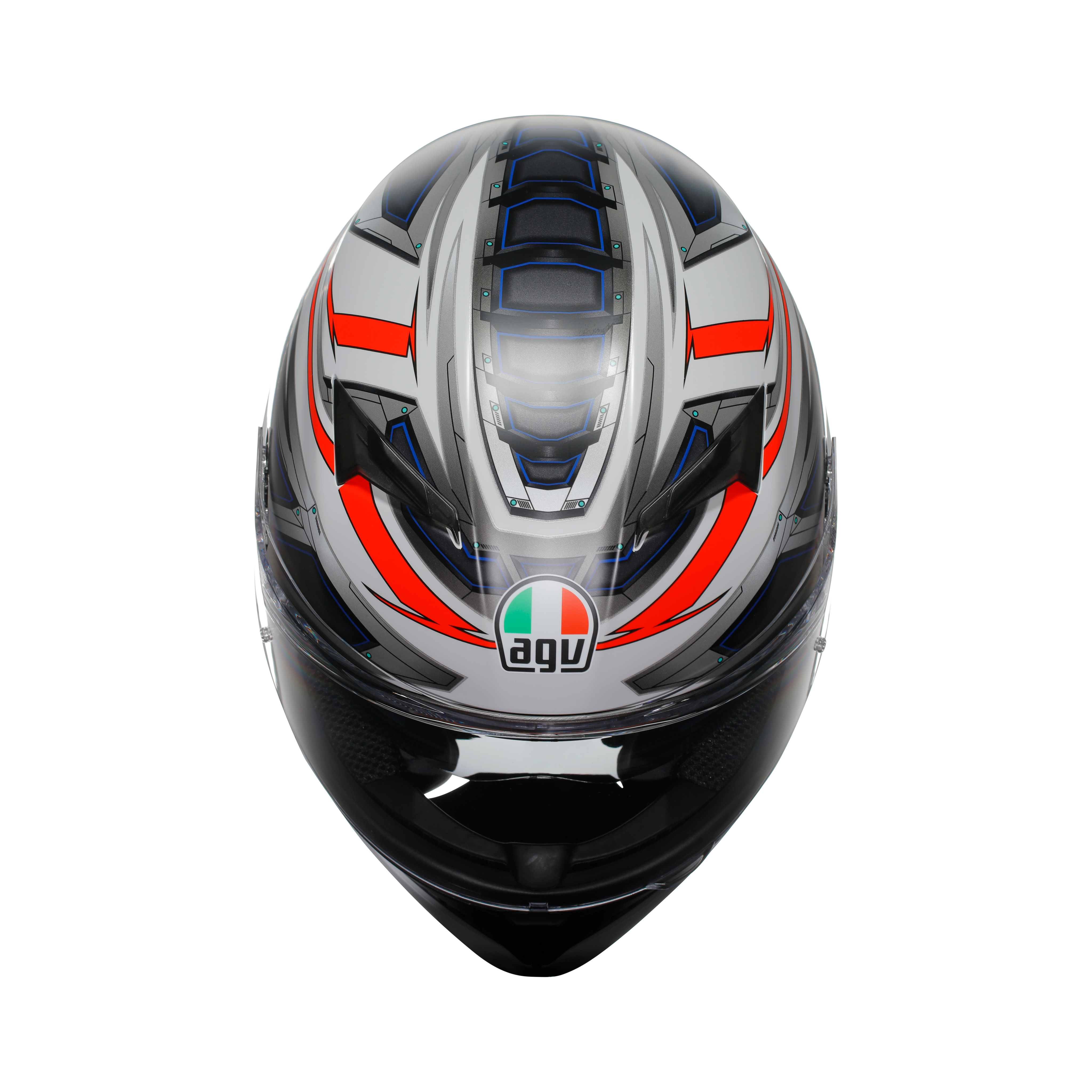 K3 DOT(E2206) - SPACE MATT WHITE/RED FLUO -  - 5