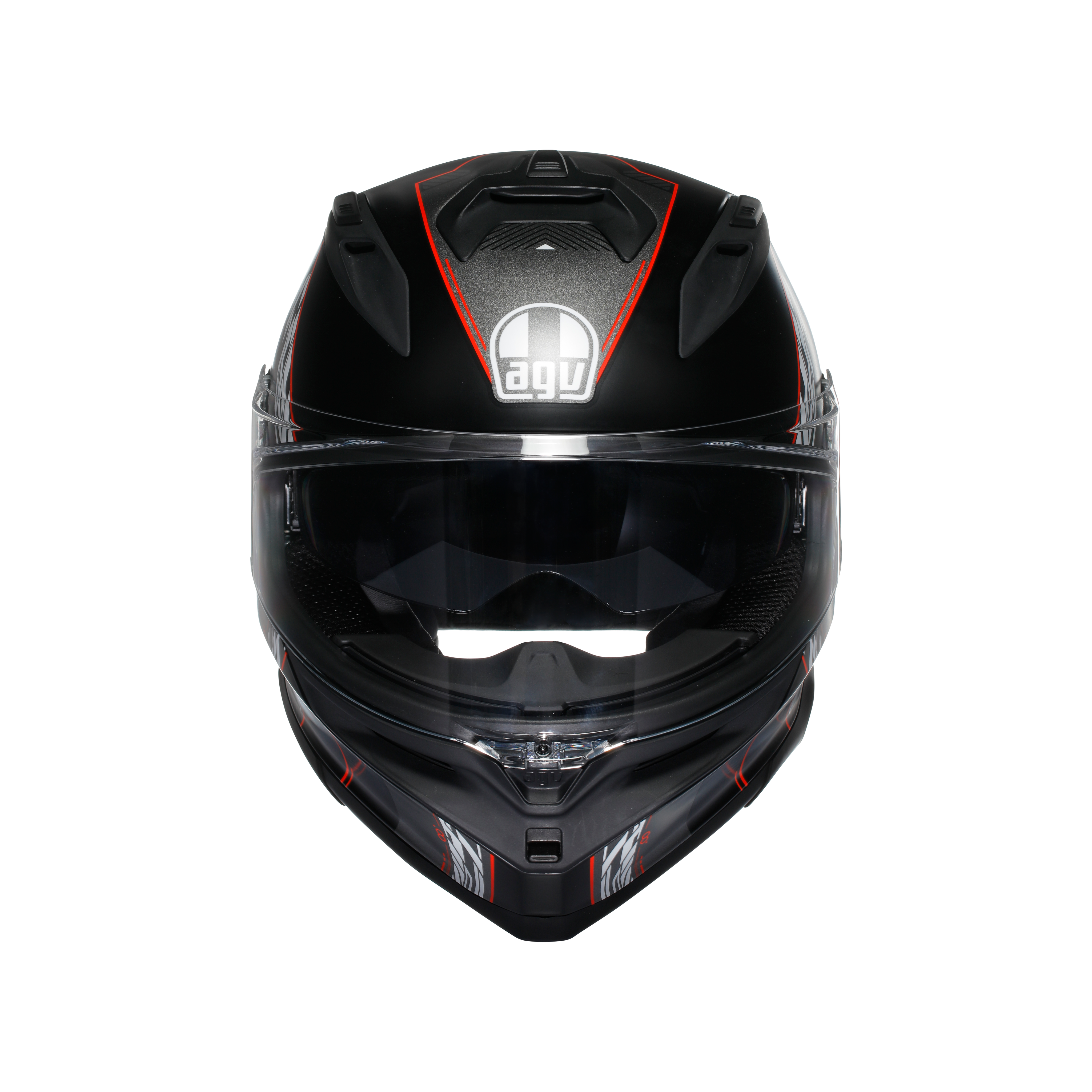 K7 MPLK KYBER MATT BLACK/RED - MOTORBIKE FULL FACE HELMET DOT (E2206) -  - 2