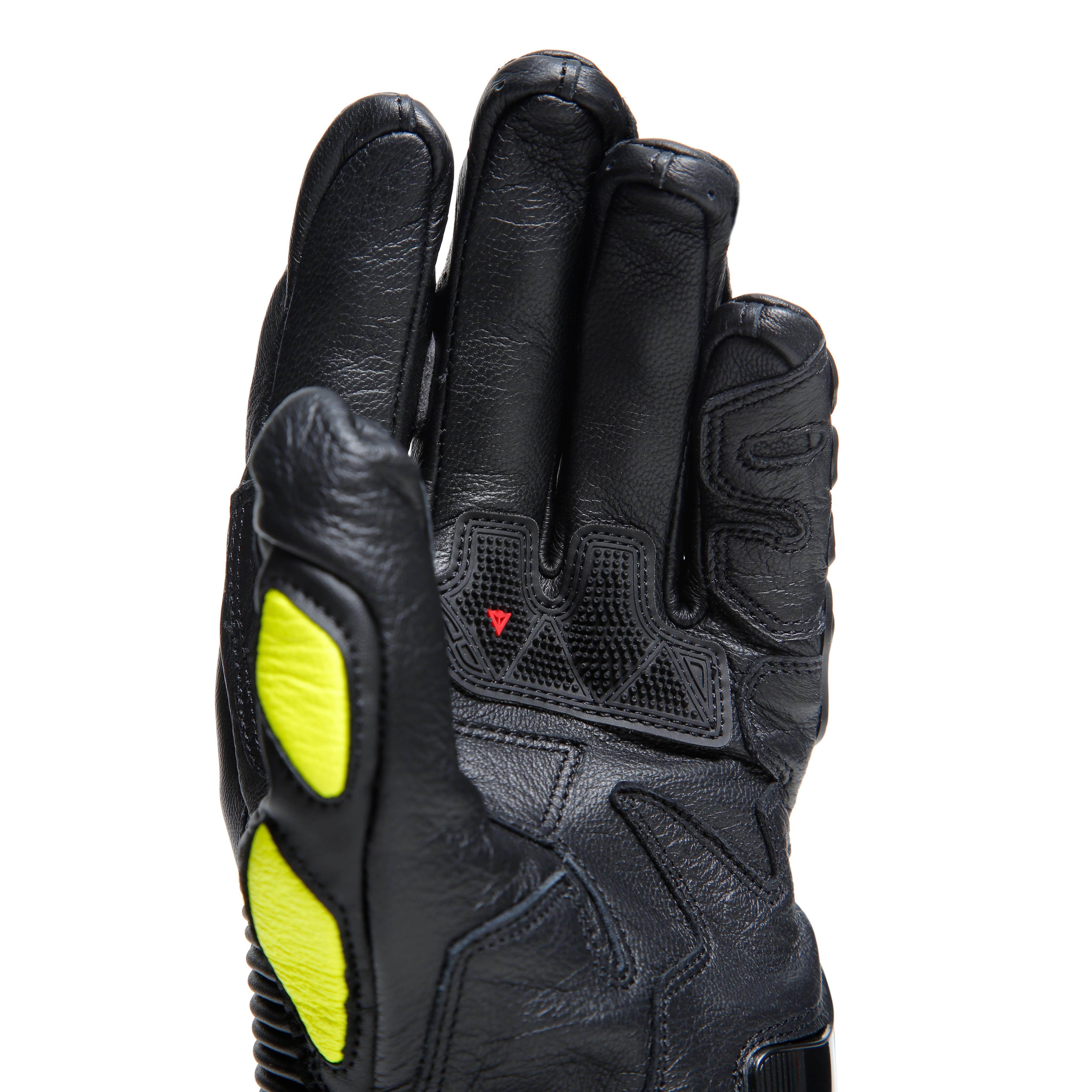 DRUID 4 - MEN'S MOTORCYCLE LEATHER GLOVES | BLACK/CHARCOAL-GRAY