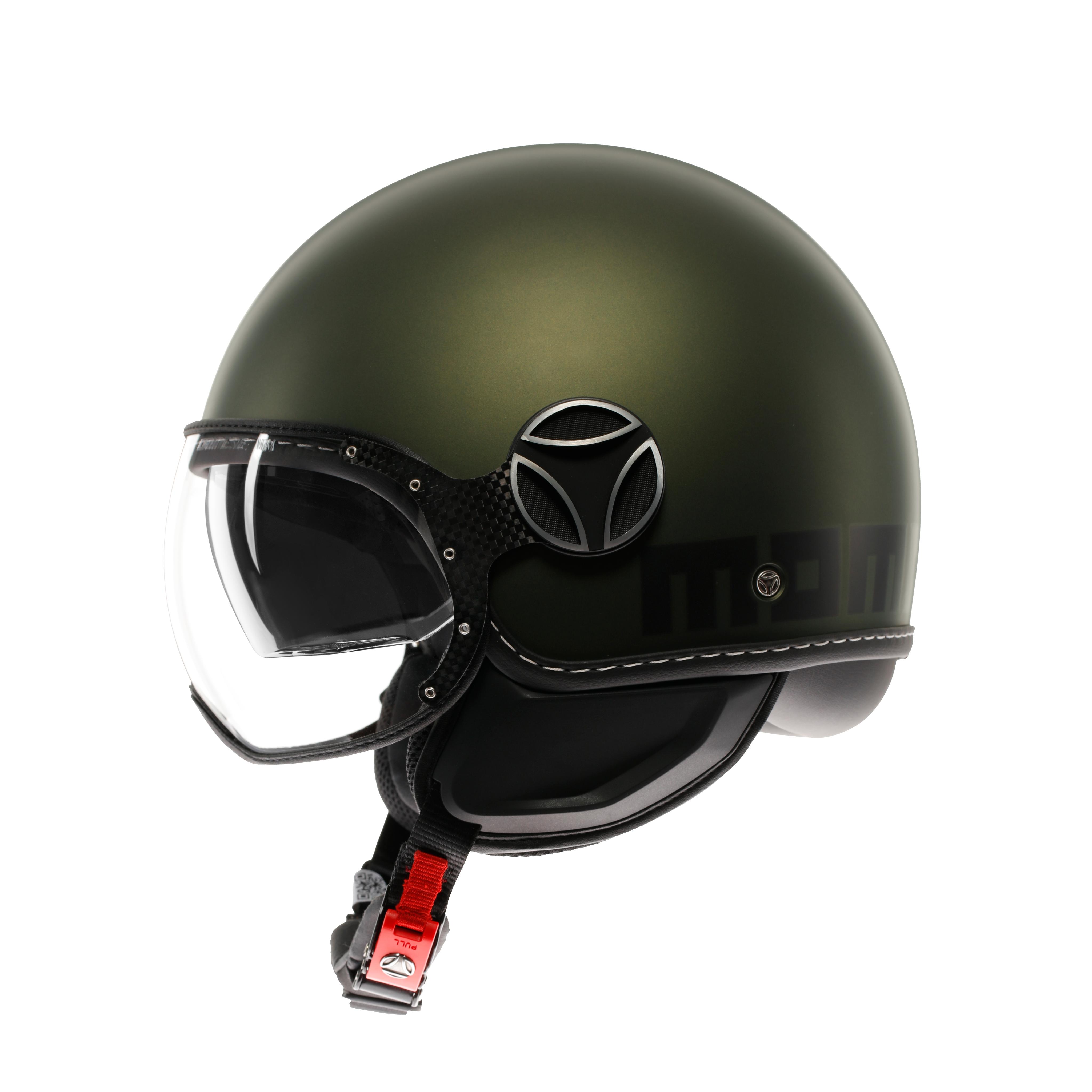 MOMODESIGN FGTR EVO MATT GR&Uuml;N / SCHWARZ- JET-HELM MIT DOPPELVISIER E2206 -  - 4