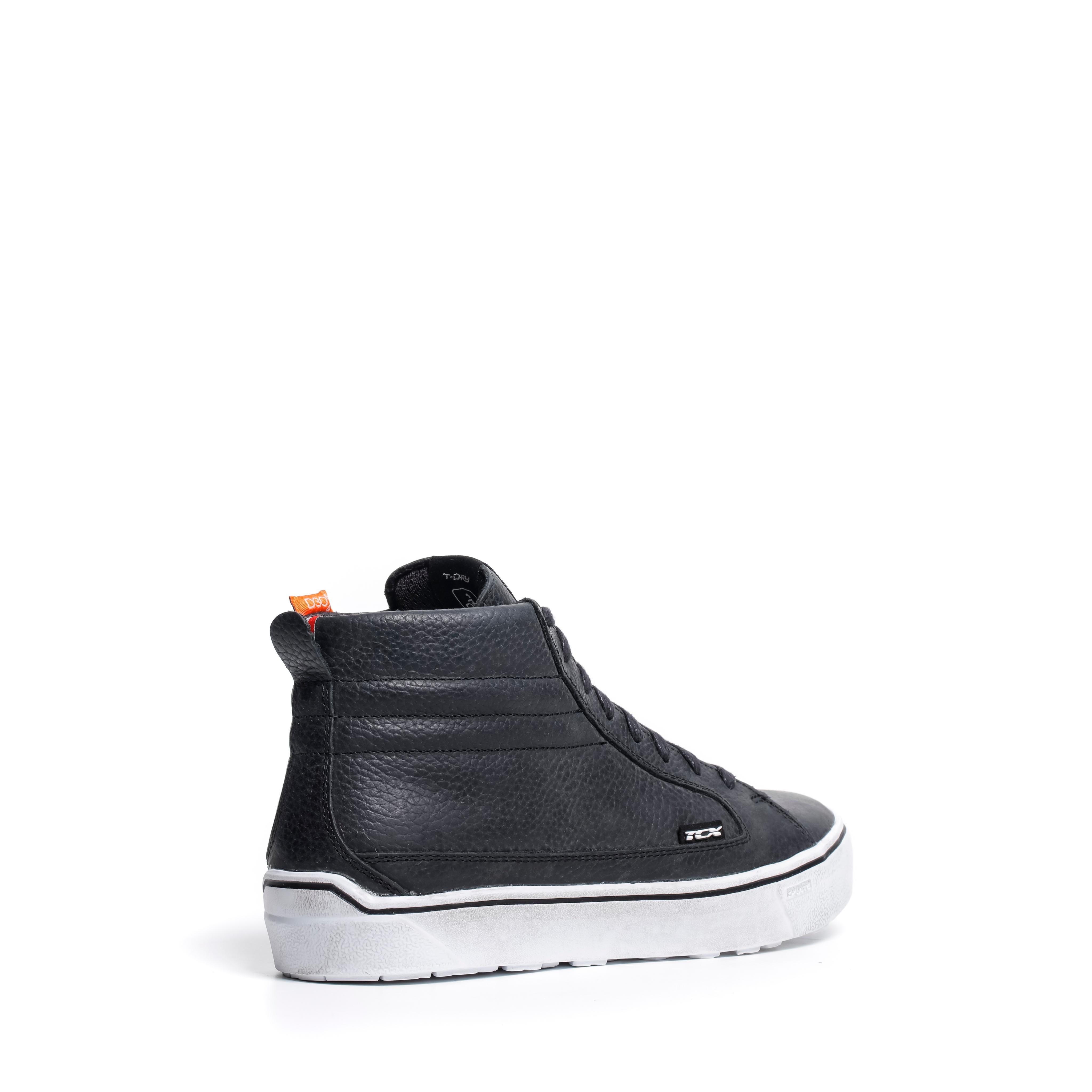 STREET 3 WP MEN'S WATERPROOF MOTORCYCLE SHOES - BLACK/BLACK/WHITE -  - 3