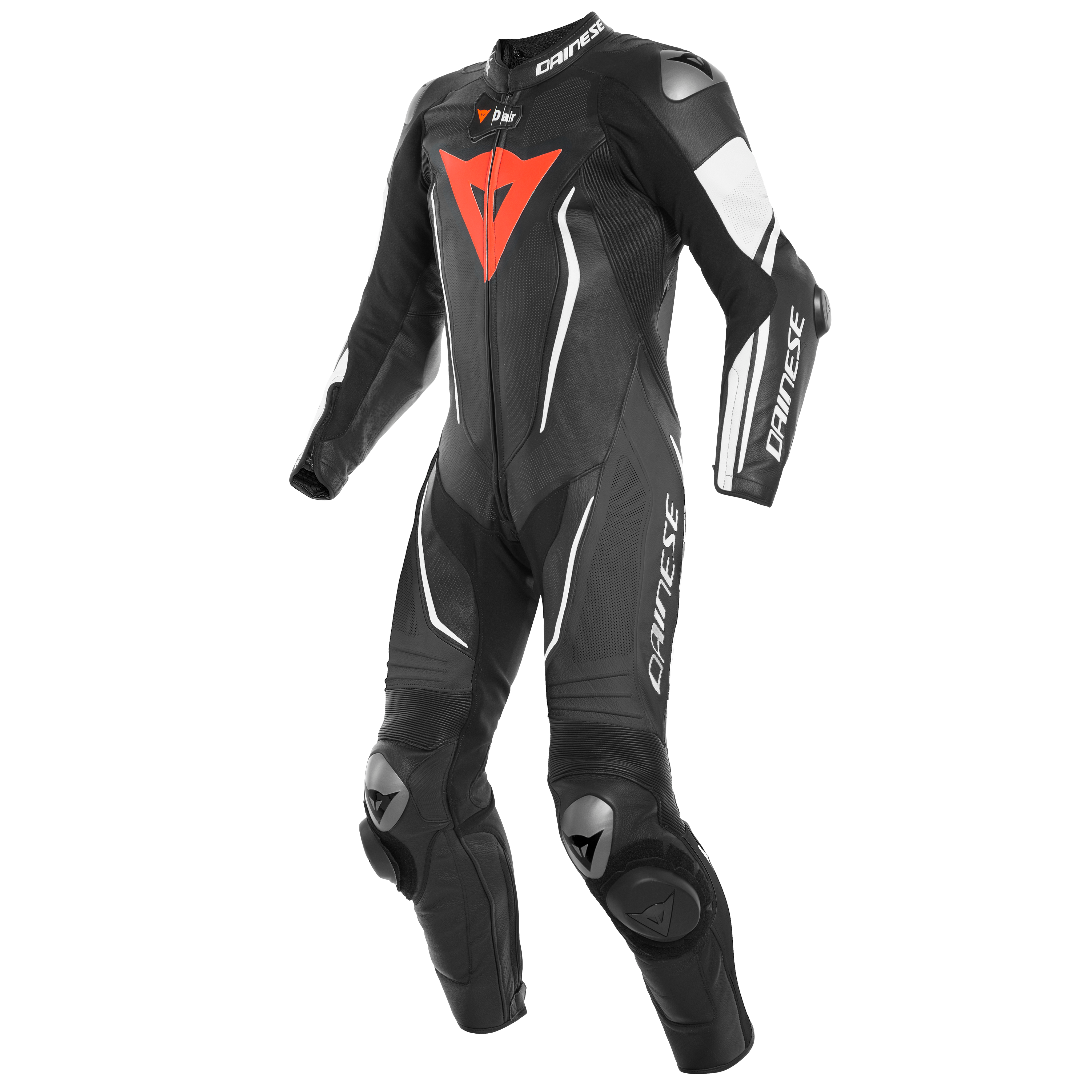 MISANO 2 D-AIR PERF. 1PC SUIT | BLACK/BLACK/WHITE | Dainese