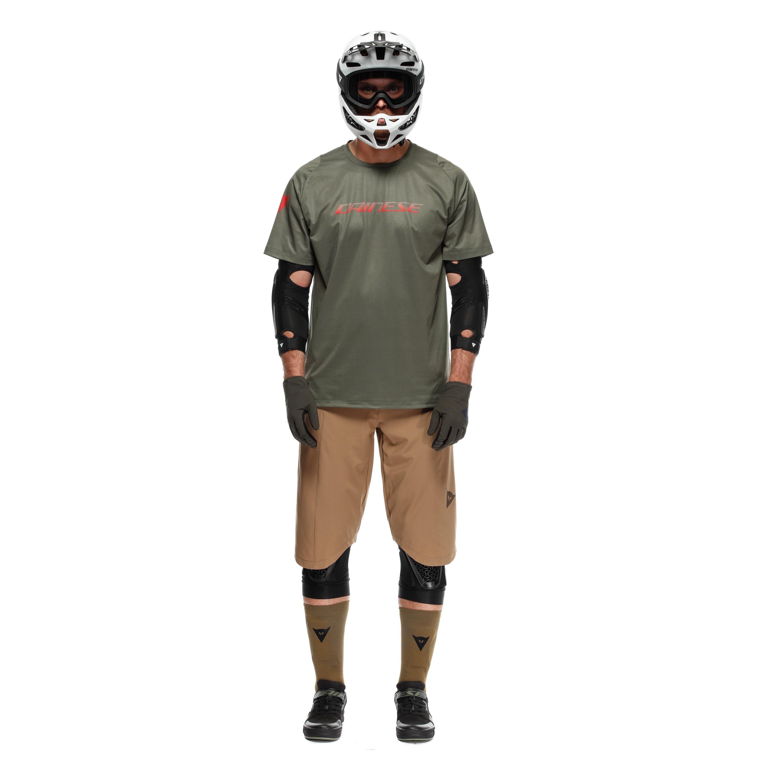 HG AER JERSEY SS - HERREN KURZARM-BIKE-SHIRT - GREEN/RED - 3