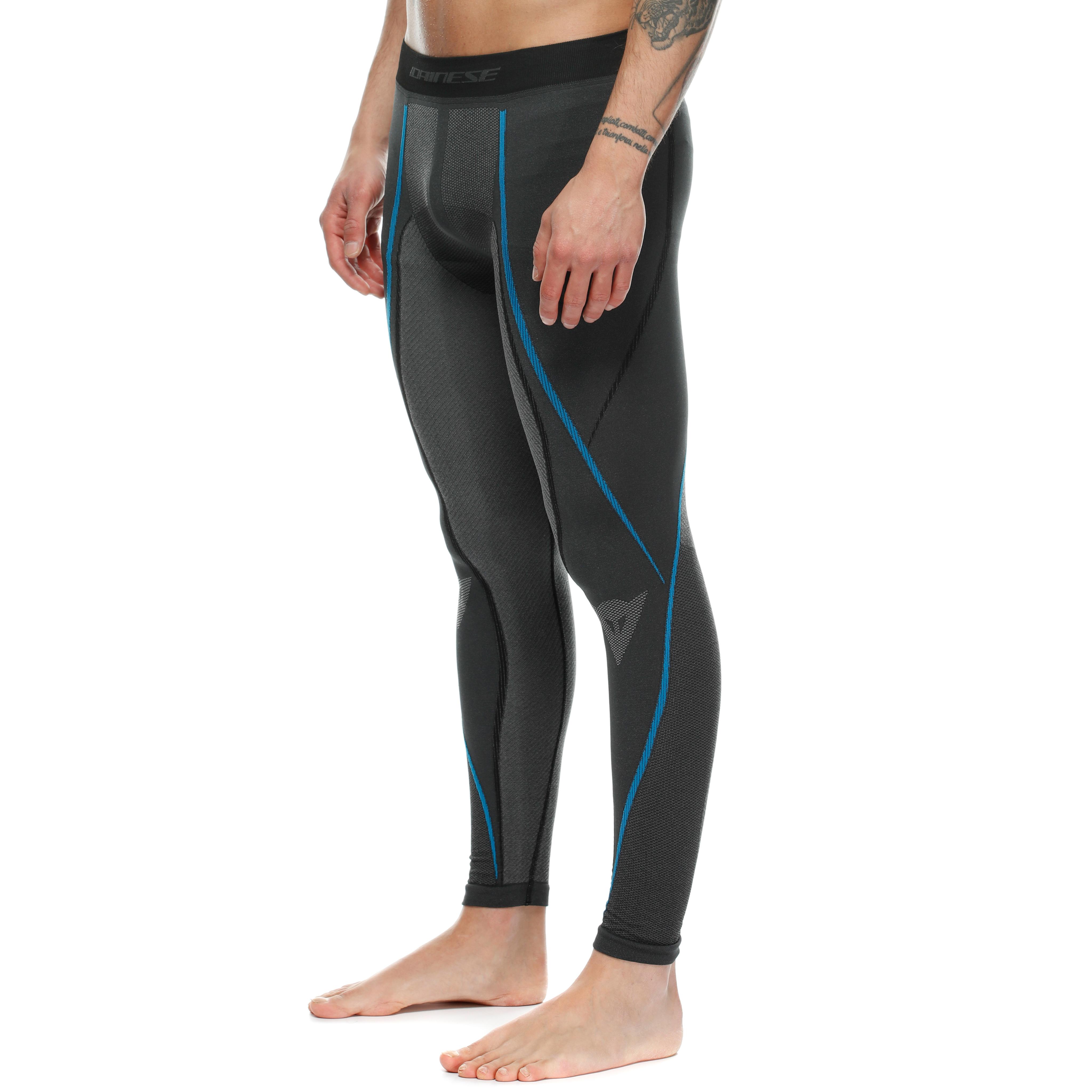 TECHNICAL MOTORCYCLE UNDERSHORTS MEN - BASE LAYER SUMMER - BLACK/BLUE - 4