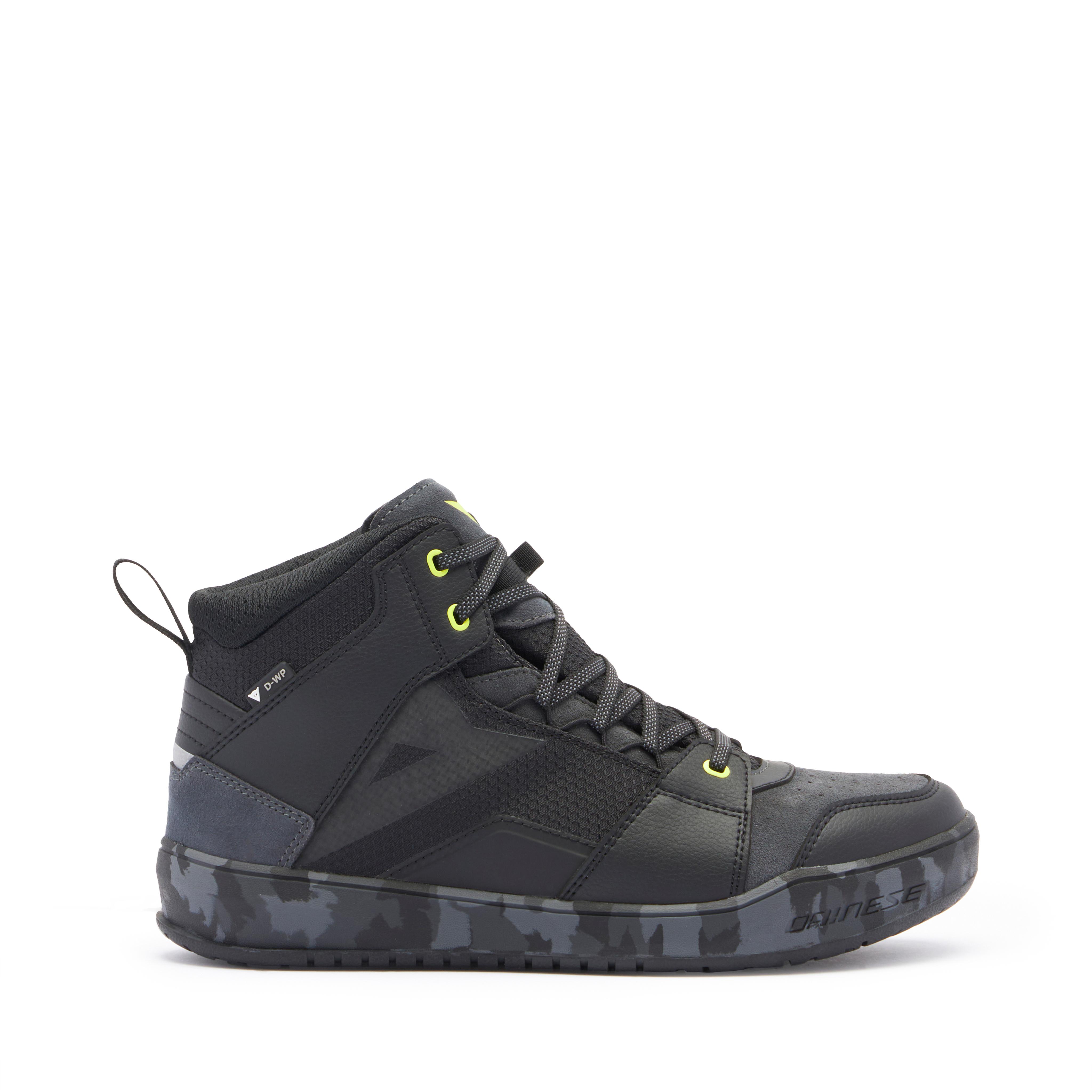 SUBURB D-WP SHOES - BLACK/CAMO/ACID YELLOW - 2