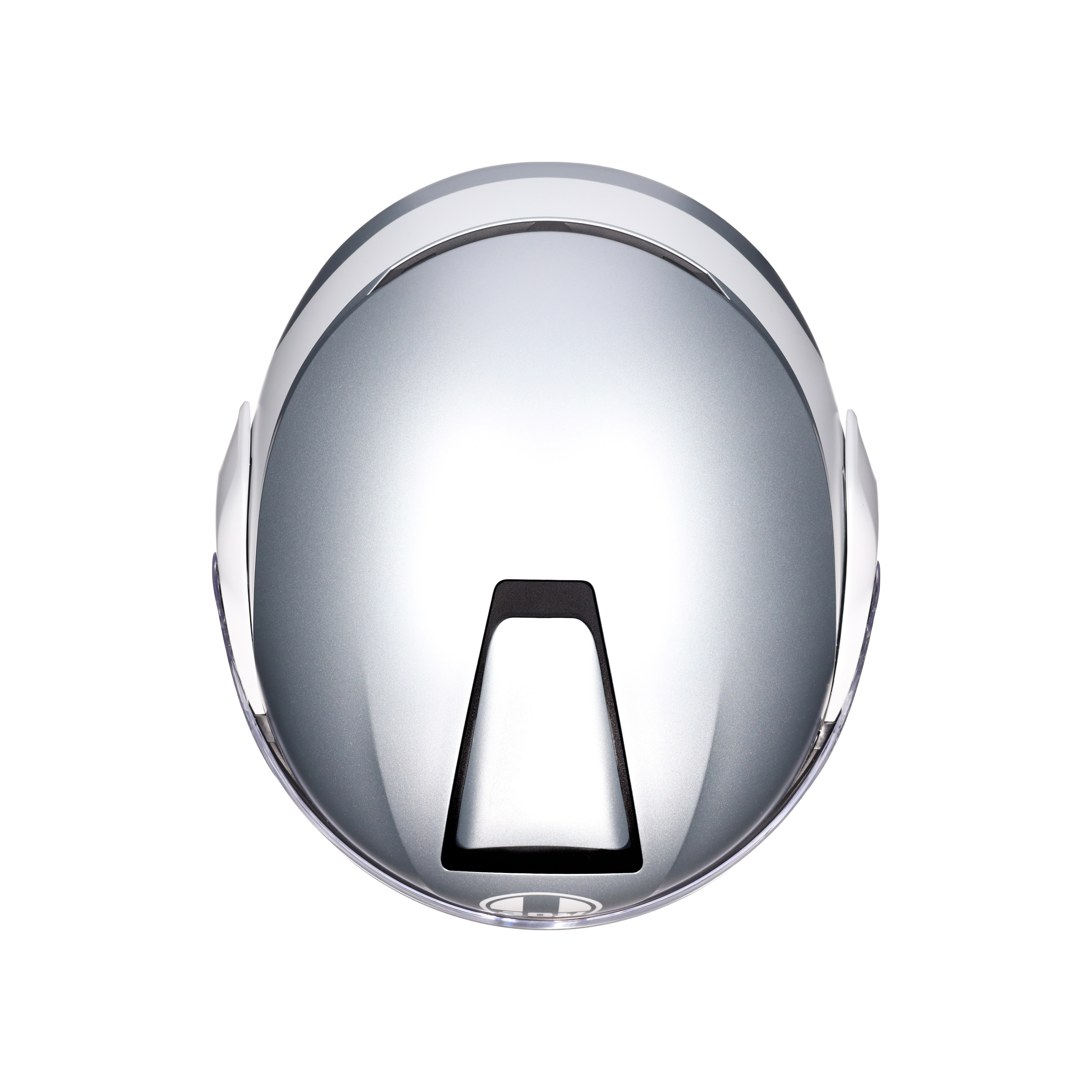 STREETMODULAR LEVICO MATT DOUBLE LIGHT GREY - MOTORBIKE FLIP UP HELMET E2206 -  - 7