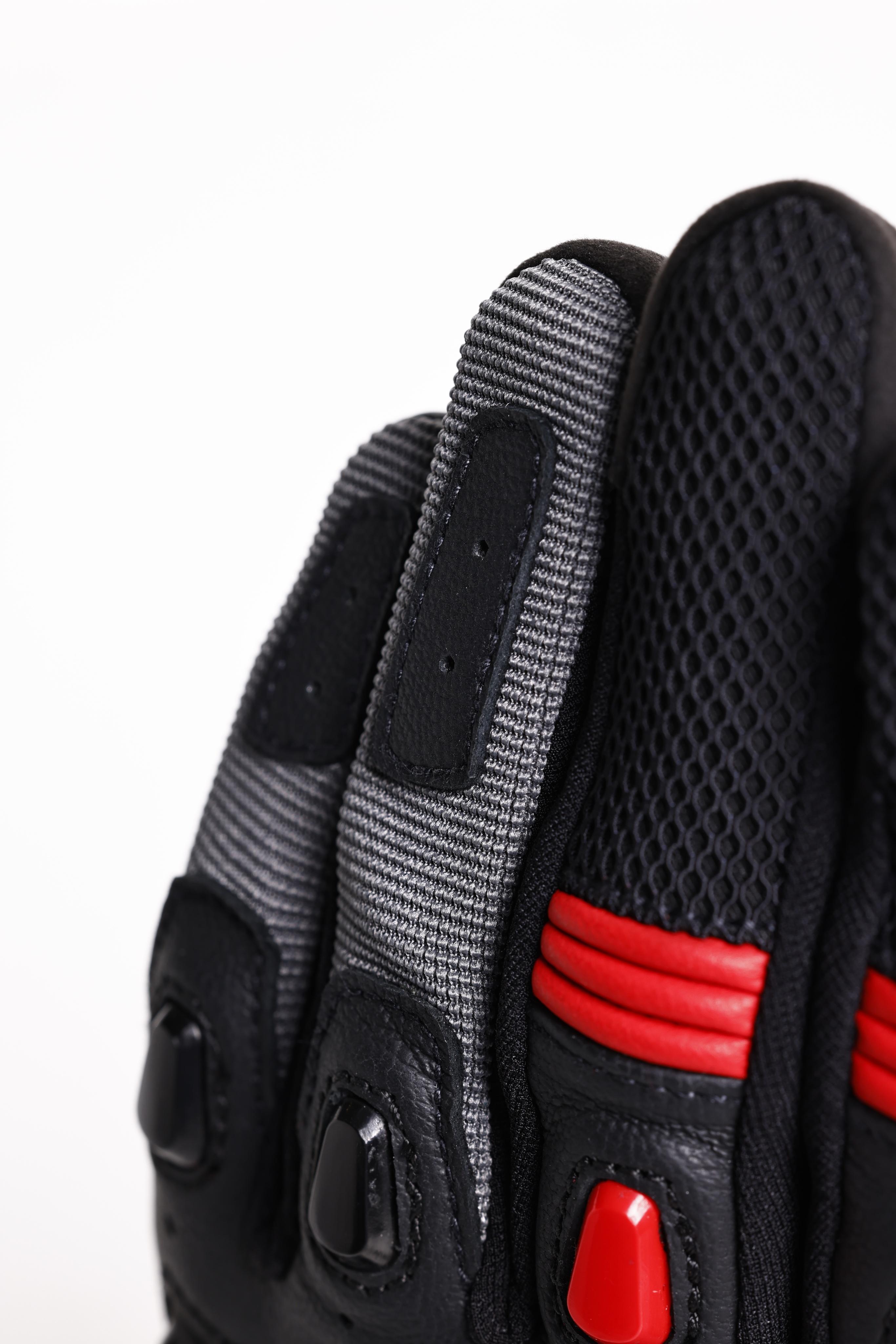 SIROC GLOVES - BLACK/RED - 7