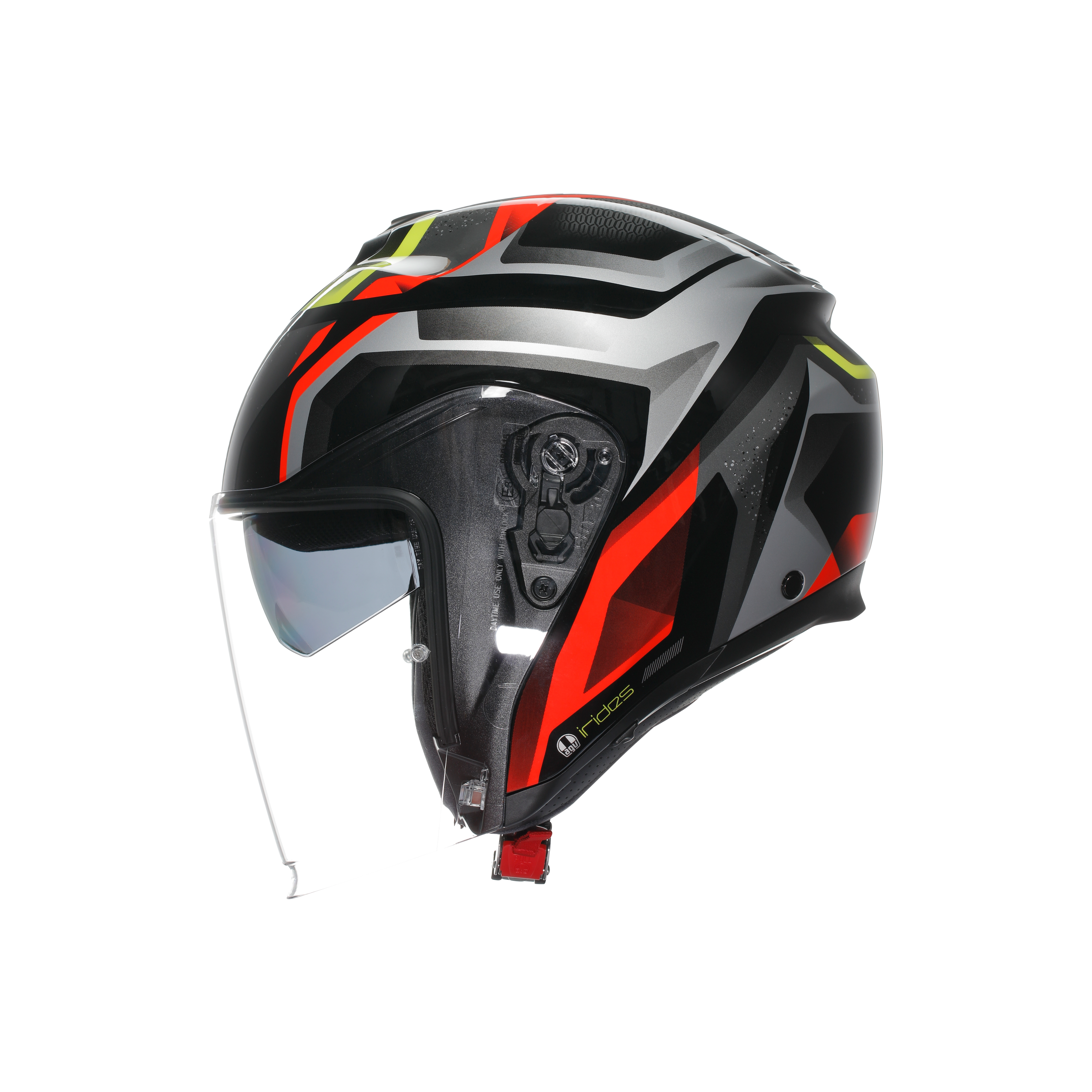 IRIDES AGV E2206 - ZURIGO BLACK/RED/YELLOW FLUO -  - 4