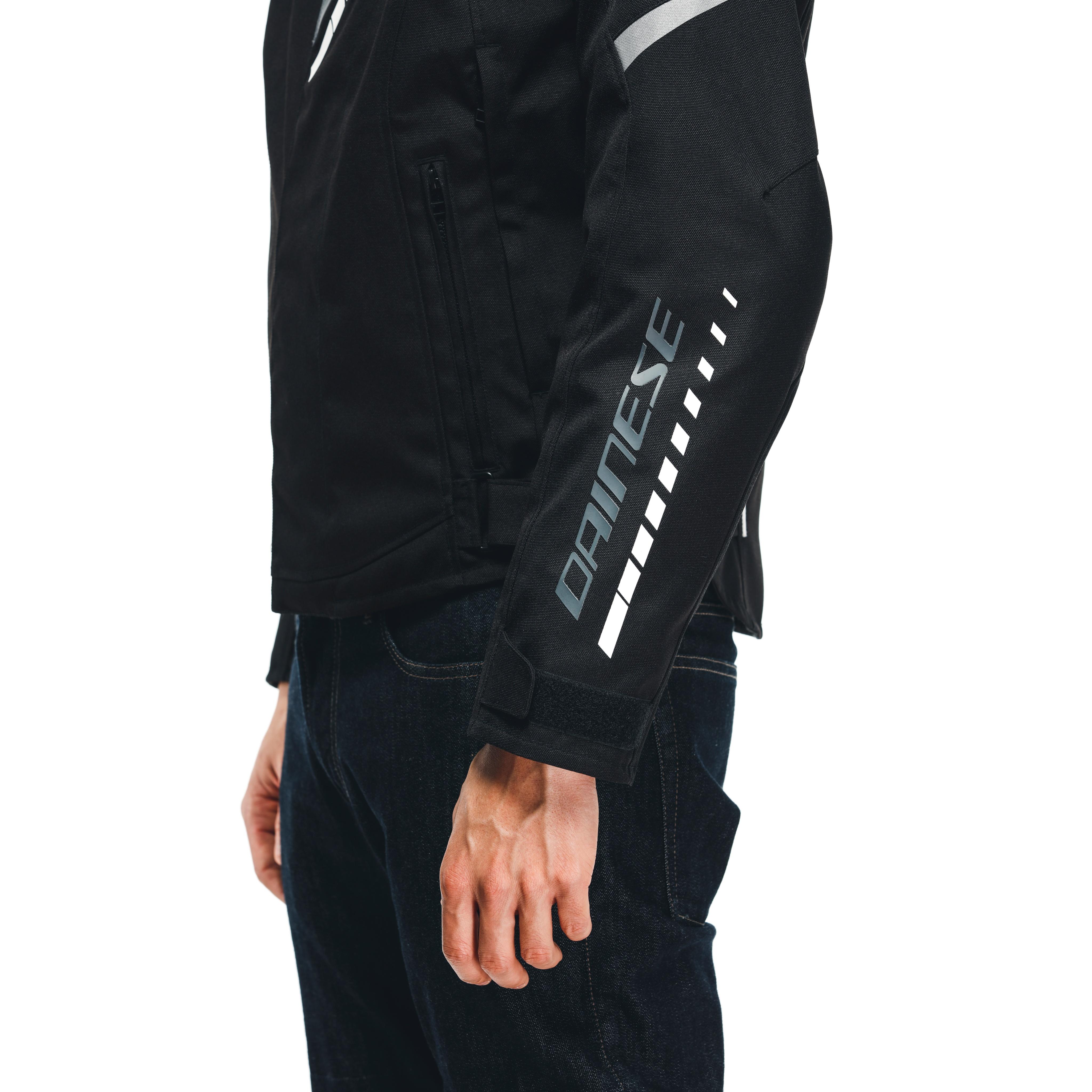 VELOCE D-DRY&reg;- GIACCA MOTO IMPERMEABILE UOMO - BLACK/CHARCOAL-GRAY/WHITE - 9