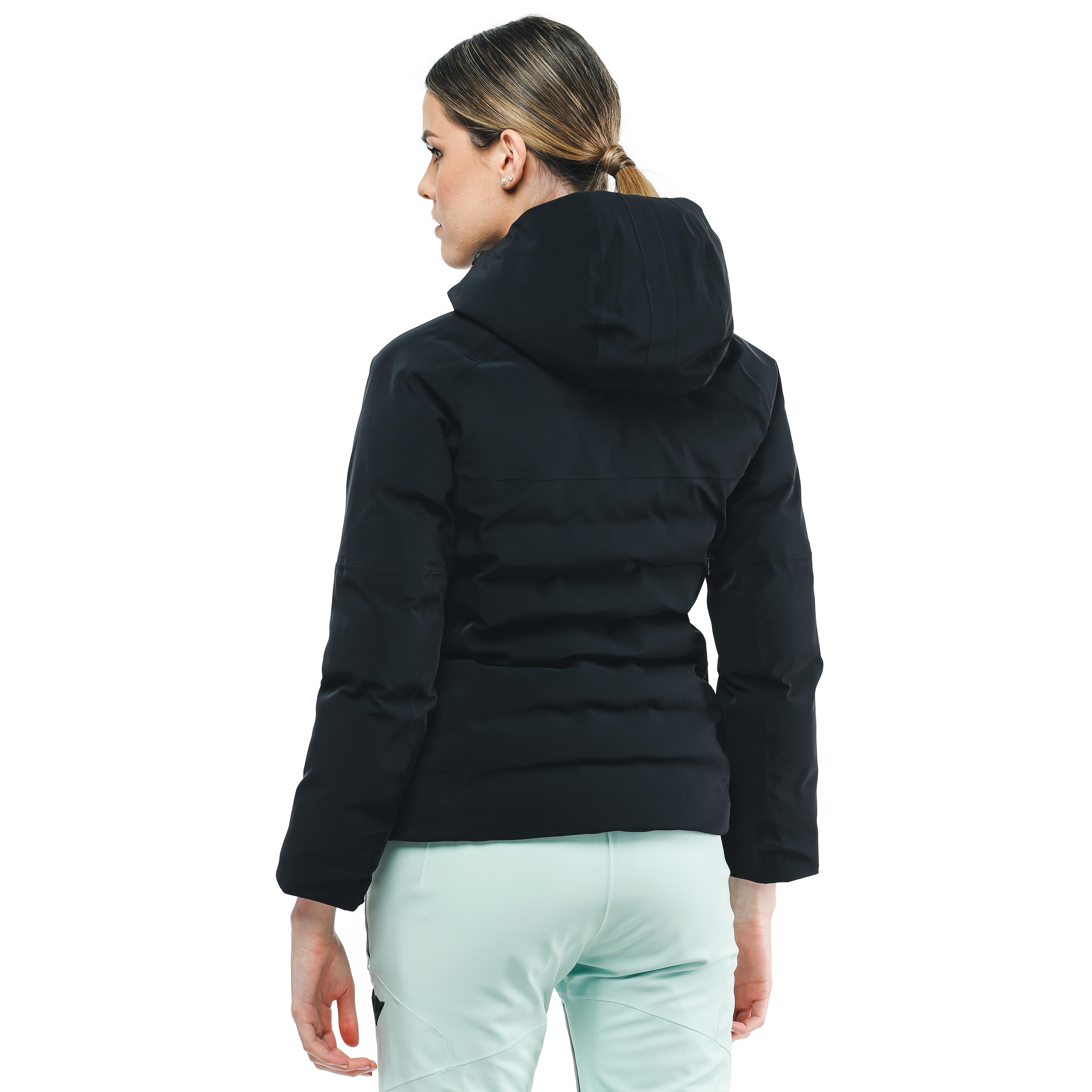 WOMEN'S WATERPROOF SKI DOWN JACKET - BLACK - 8
