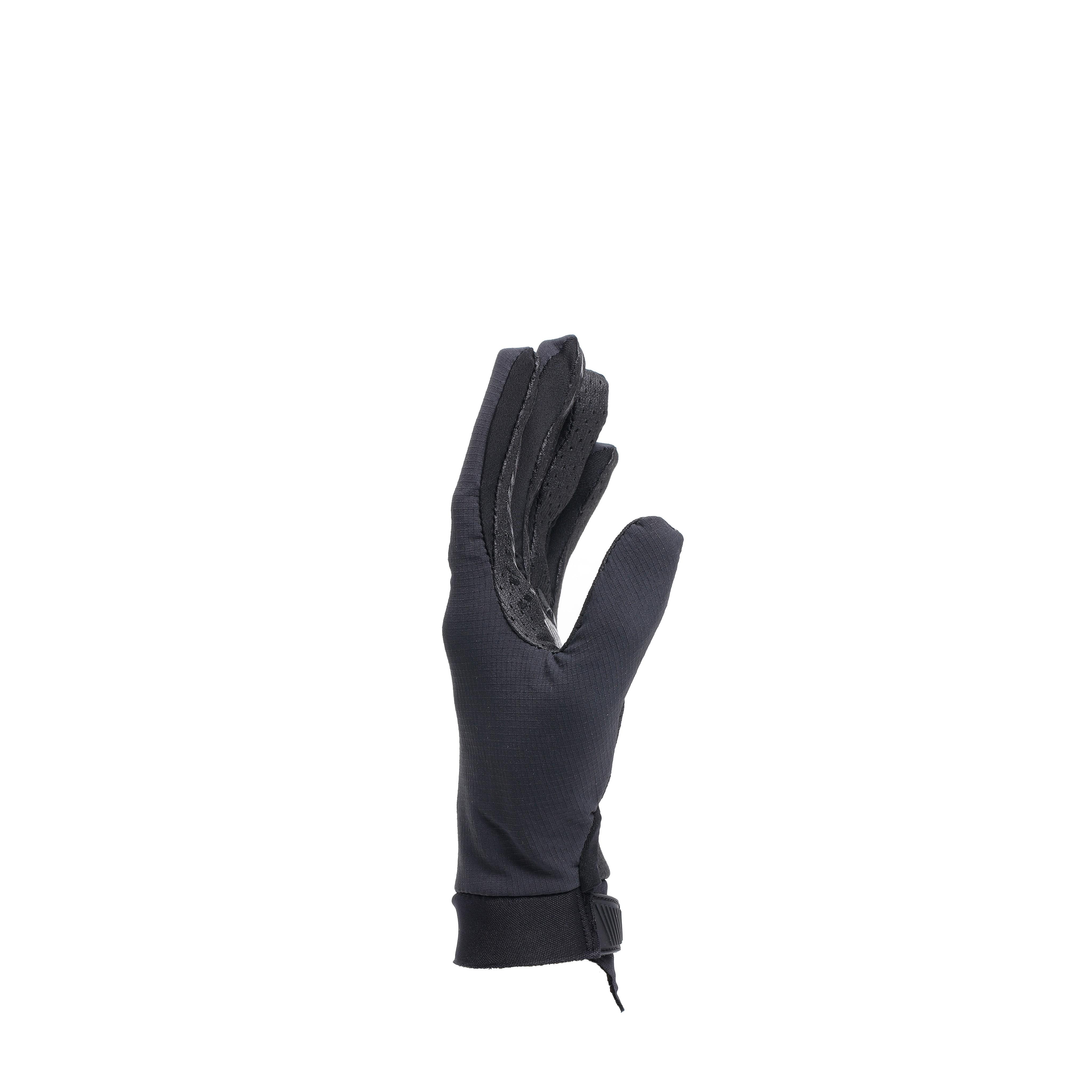 HGC HYBRID - GANTS DE V&Eacute;LO UNISEXE - BLACK/BLACK - 8