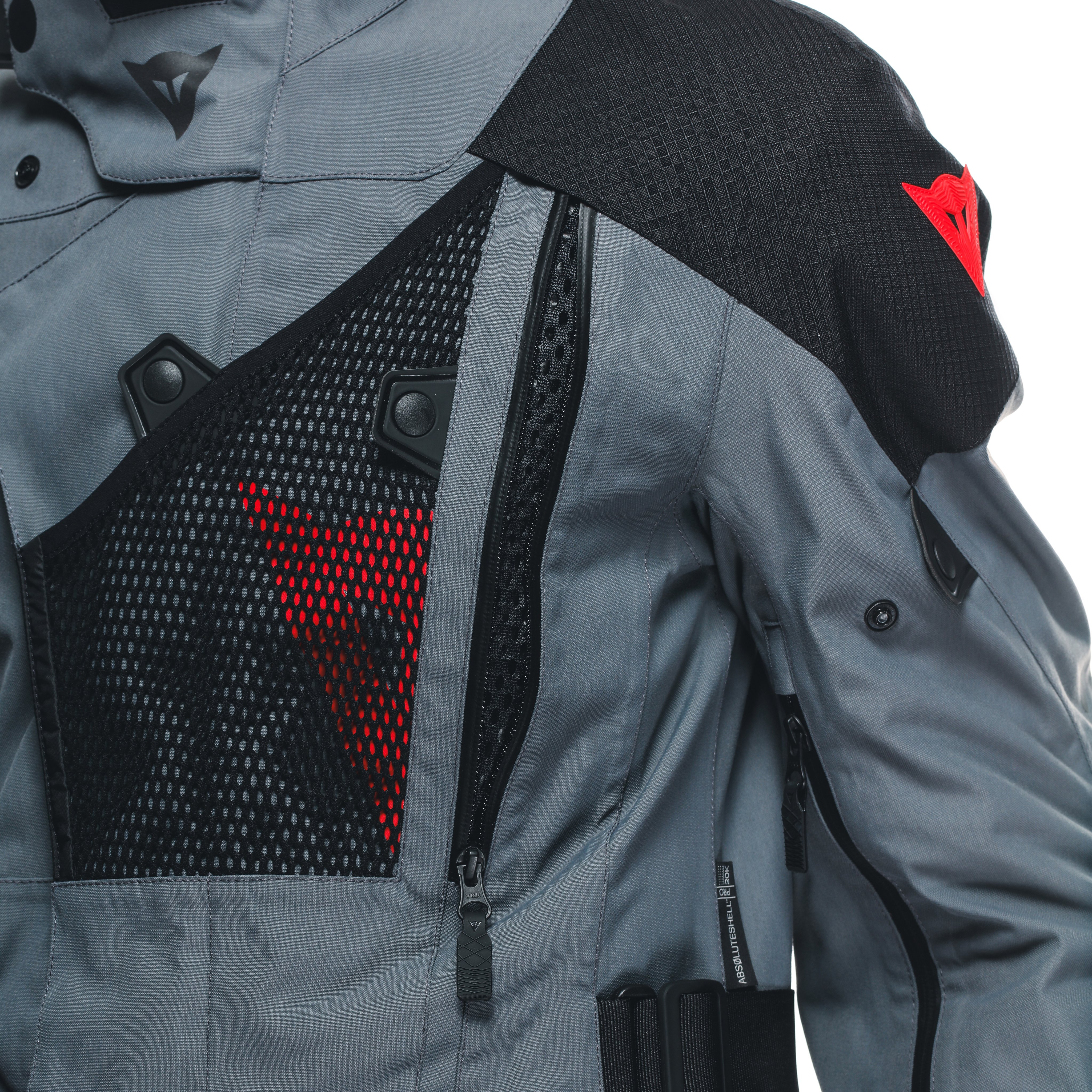 HEKLA ABSOLUTESHELL&trade; PRO 20K CHAQUETA MOTO HOMBRE - IRON-GATE/BLACK - 10
