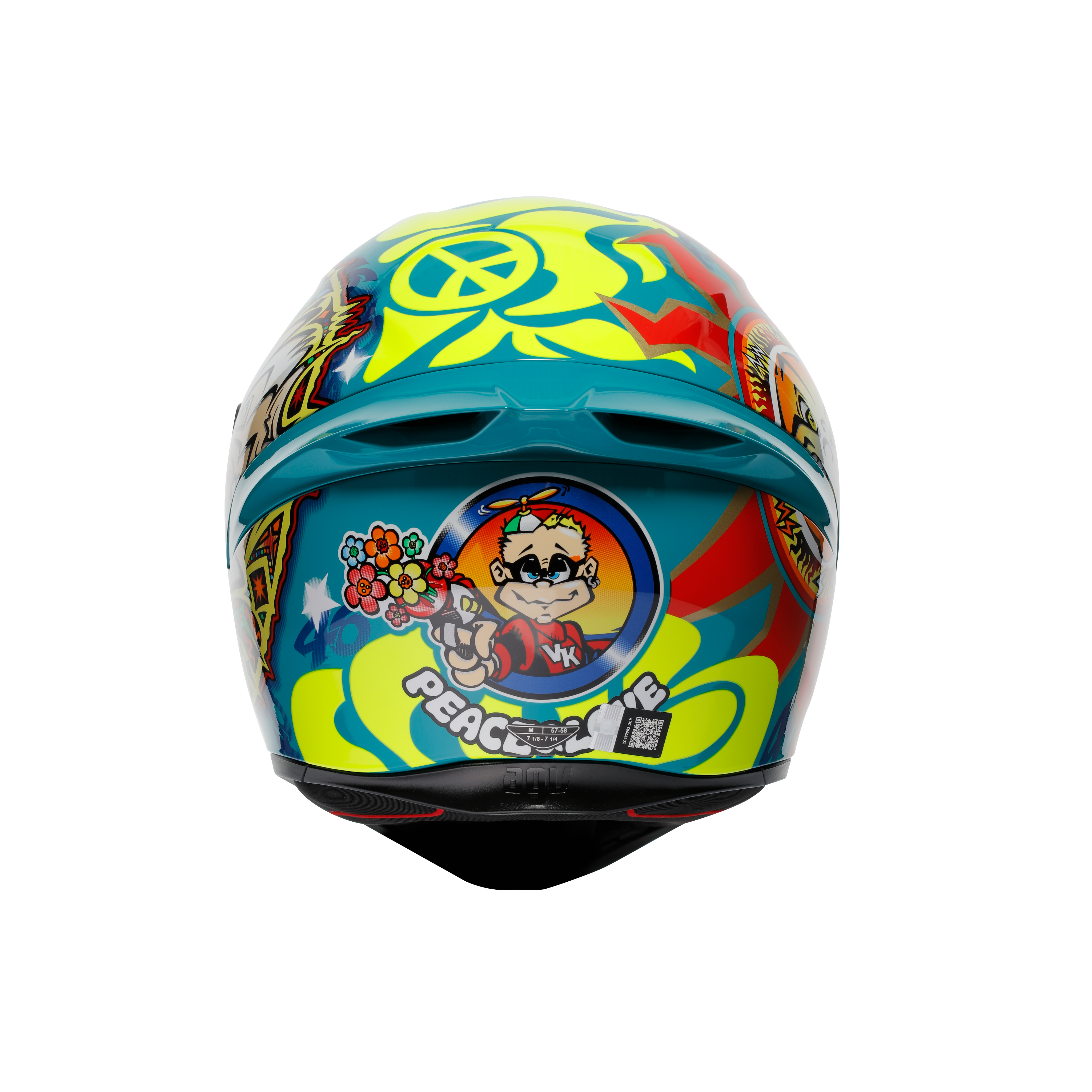 K1 S ROSSI MUGELLO 1999 - MOTORBIKE FULL FACE HELMET E2206 -  - 3
