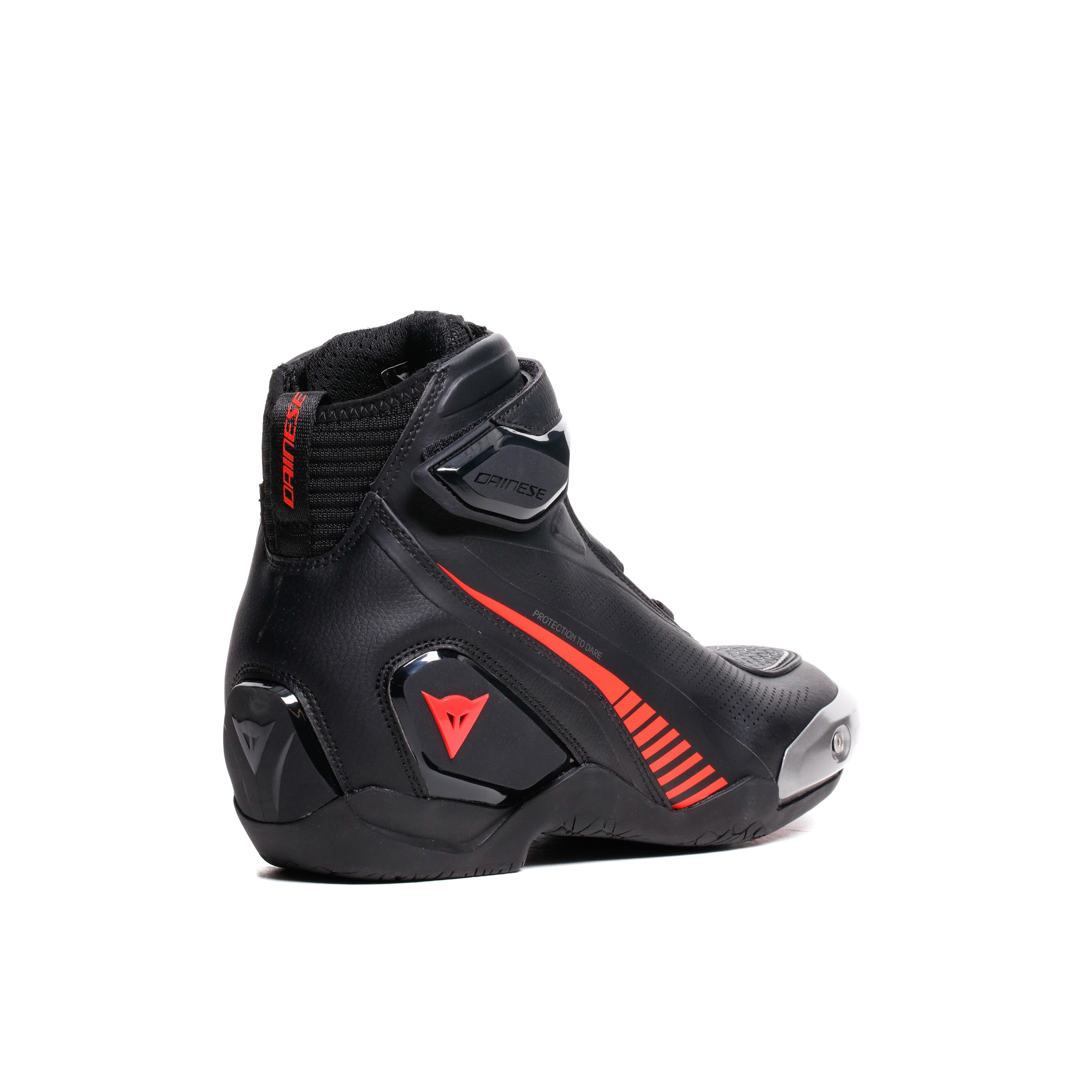 SUPERYA - CHAUSSURES DE MOTO SPORTIVES - BLACK/RED FLUO - 3
