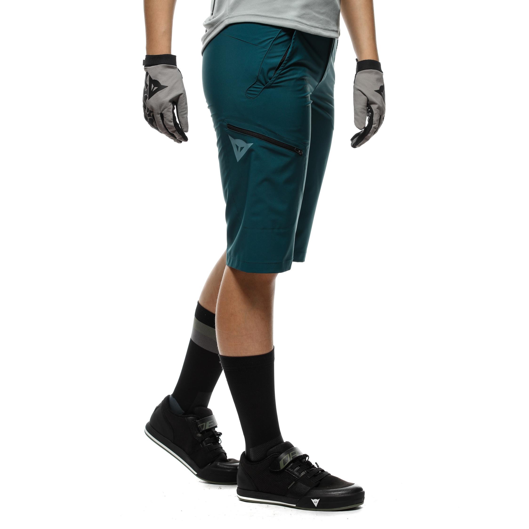 HG OMNIA - PANTALONS COURTS V&Eacute;LO POUR FEMME - DEEP GREEN - 5