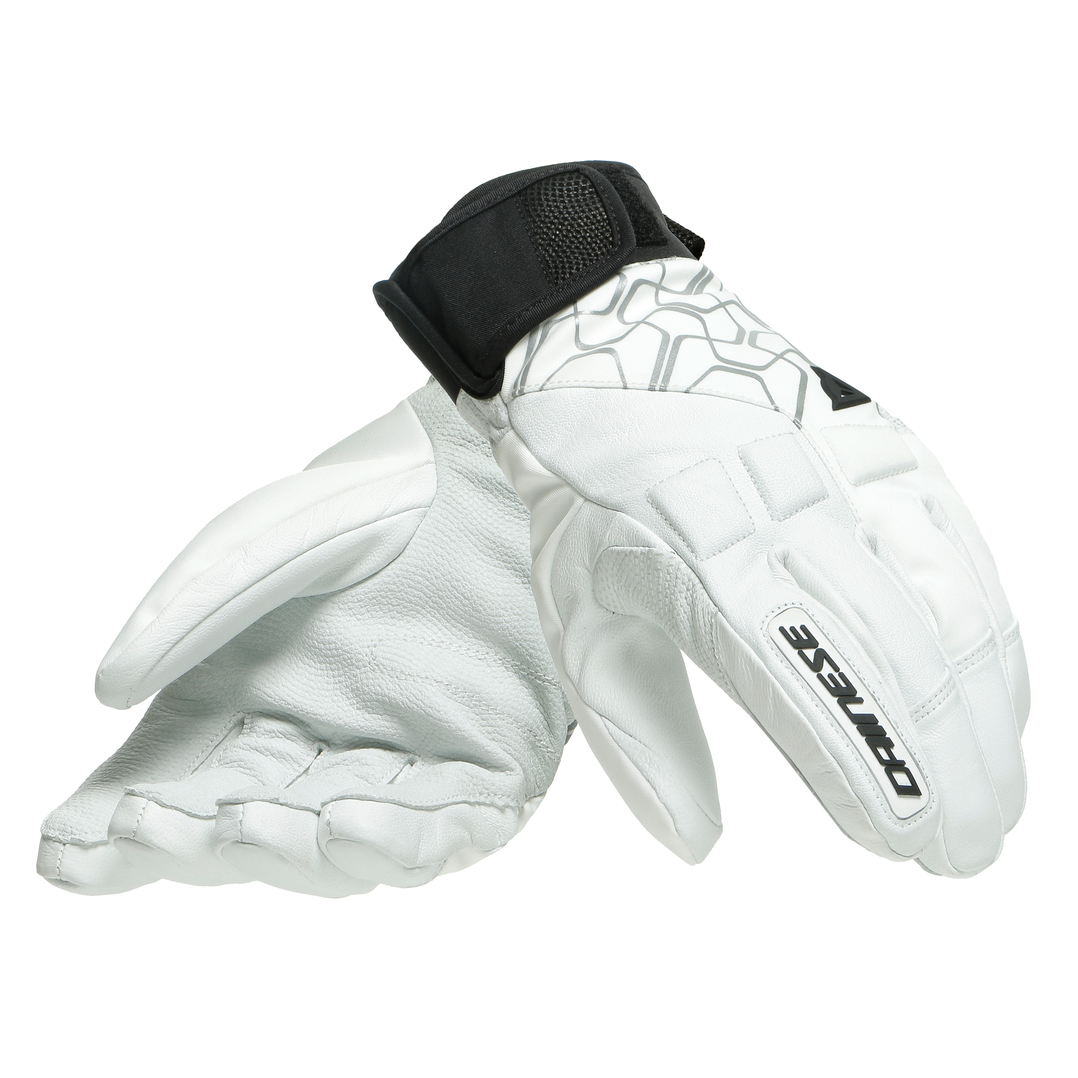 HP SKI GLOVES WOMAN - LILY-WHITE/STRETCH-LIMO - 5