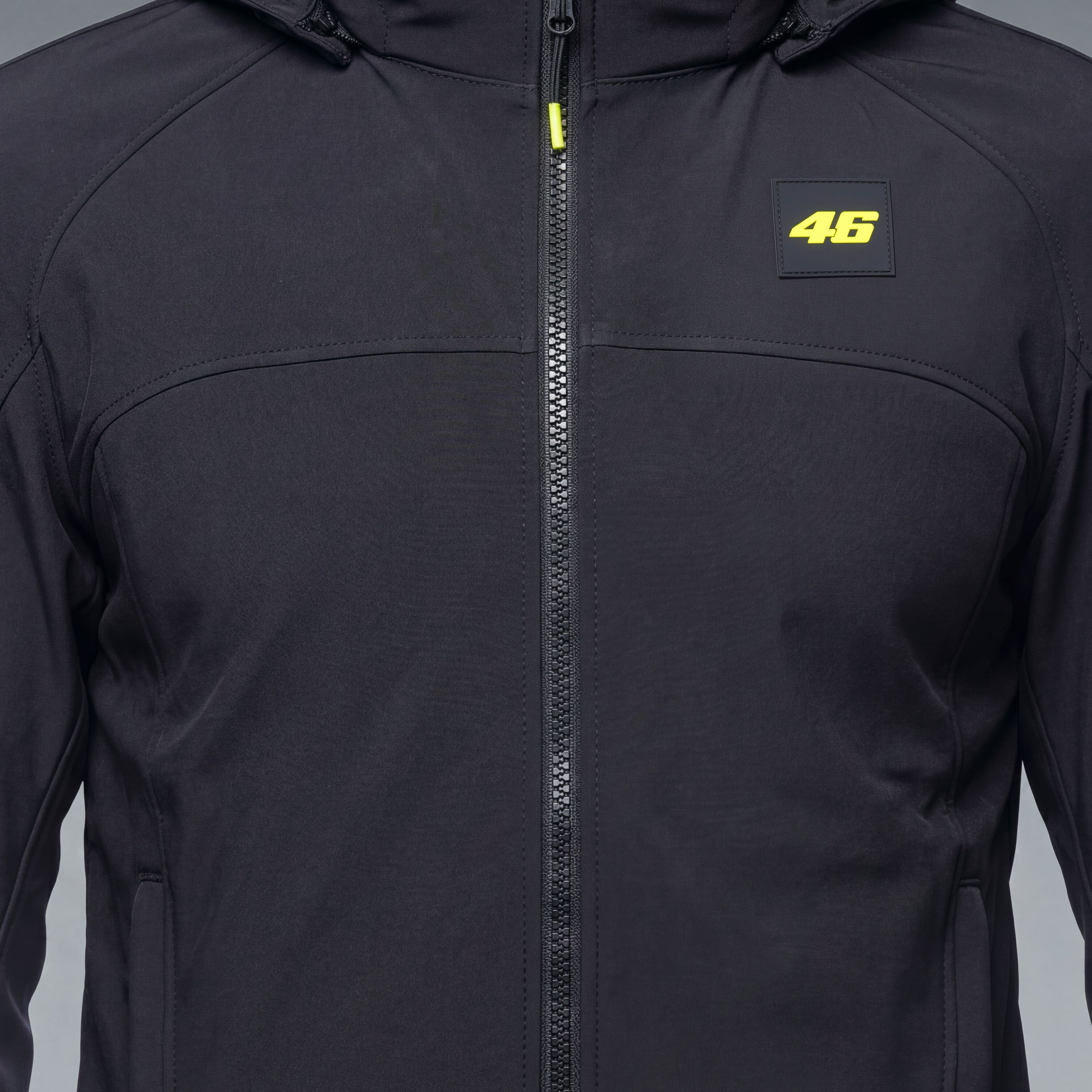 IGNITE 2 TEX VR46 - MOTORCYCLE JACKET IN TEXTILE MEN - BLACK/YELLOW-FLUO - 5
