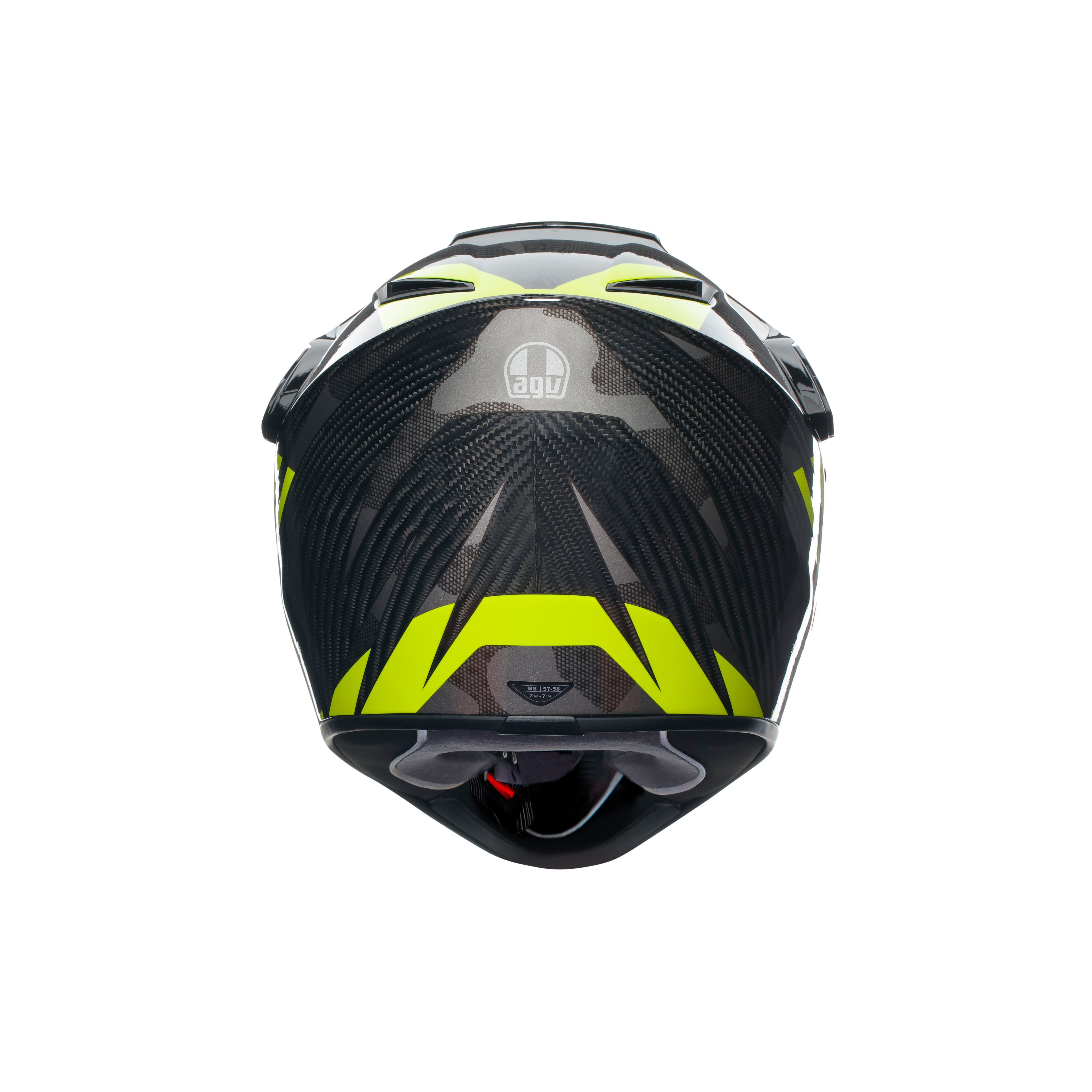 AX9 AGV DOT(ECE) MULTI MPLK - STEPPA CARBON/GREY/YELLOW FLUO -  - 2