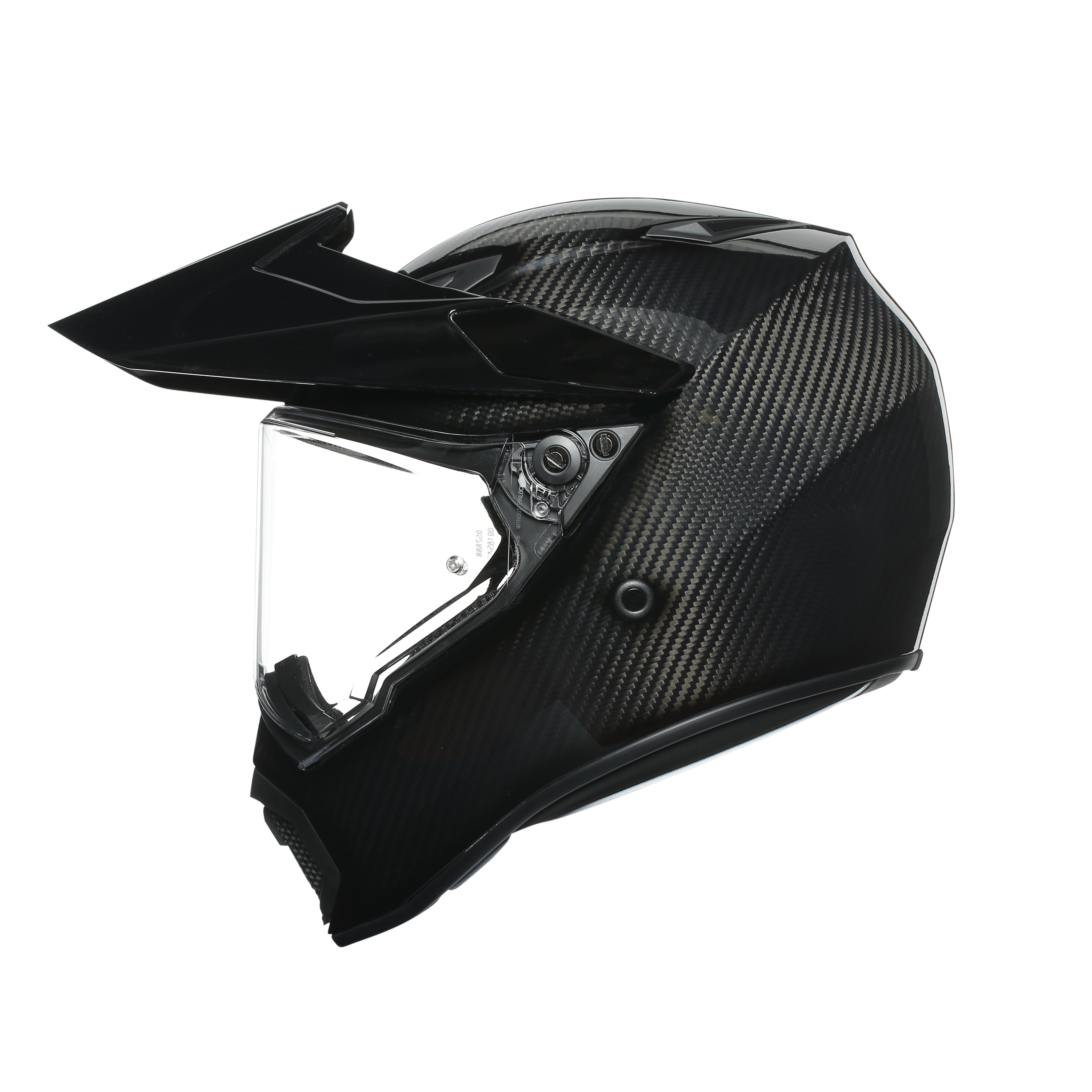 AX9 MONO GLOSSY CARBON - CASQUE MOTO INT&Eacute;GRAL E2206 -  - 2