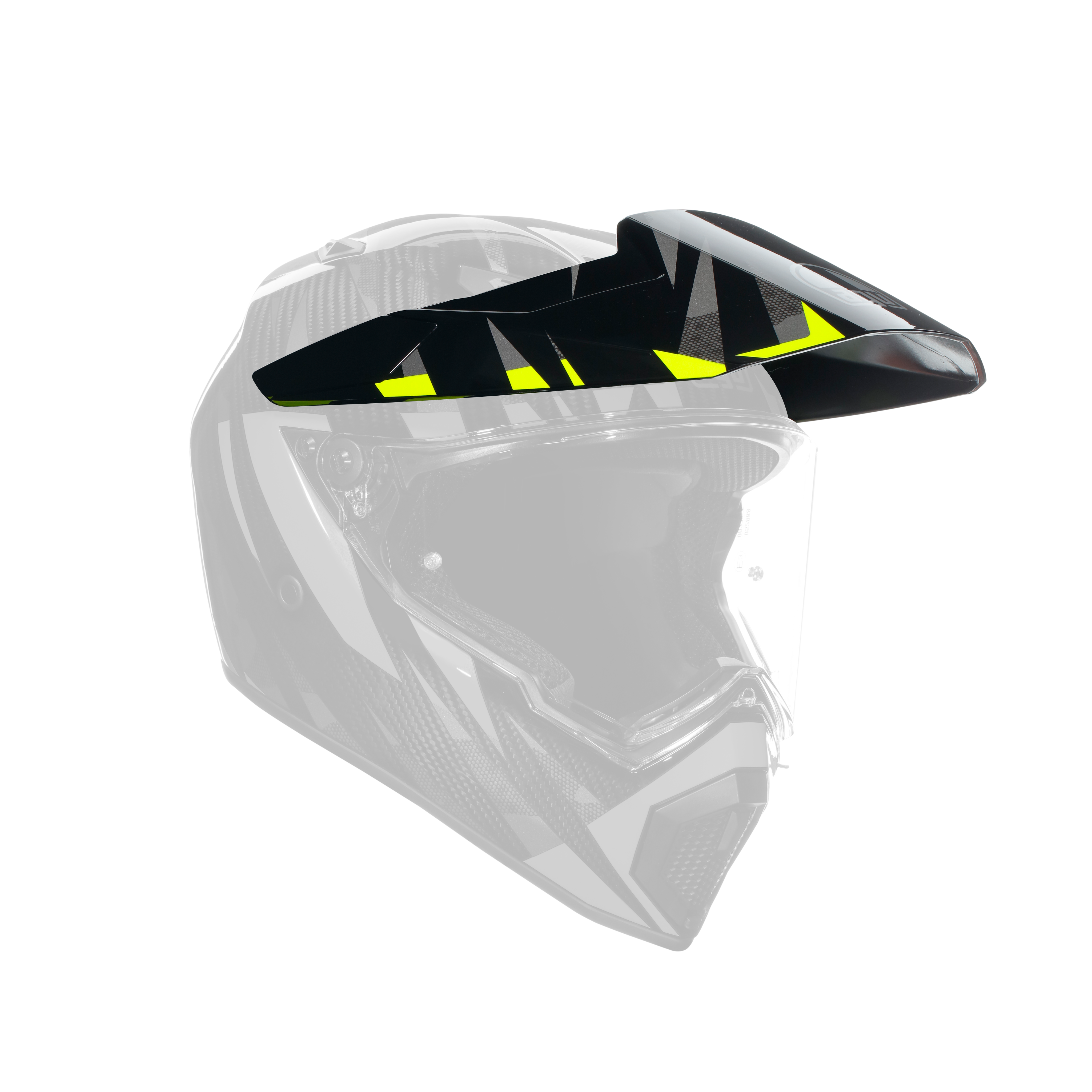 AGV PEAK AX9 - STEPPA CARBON/GREY/YELLOW FLUO -  - 1