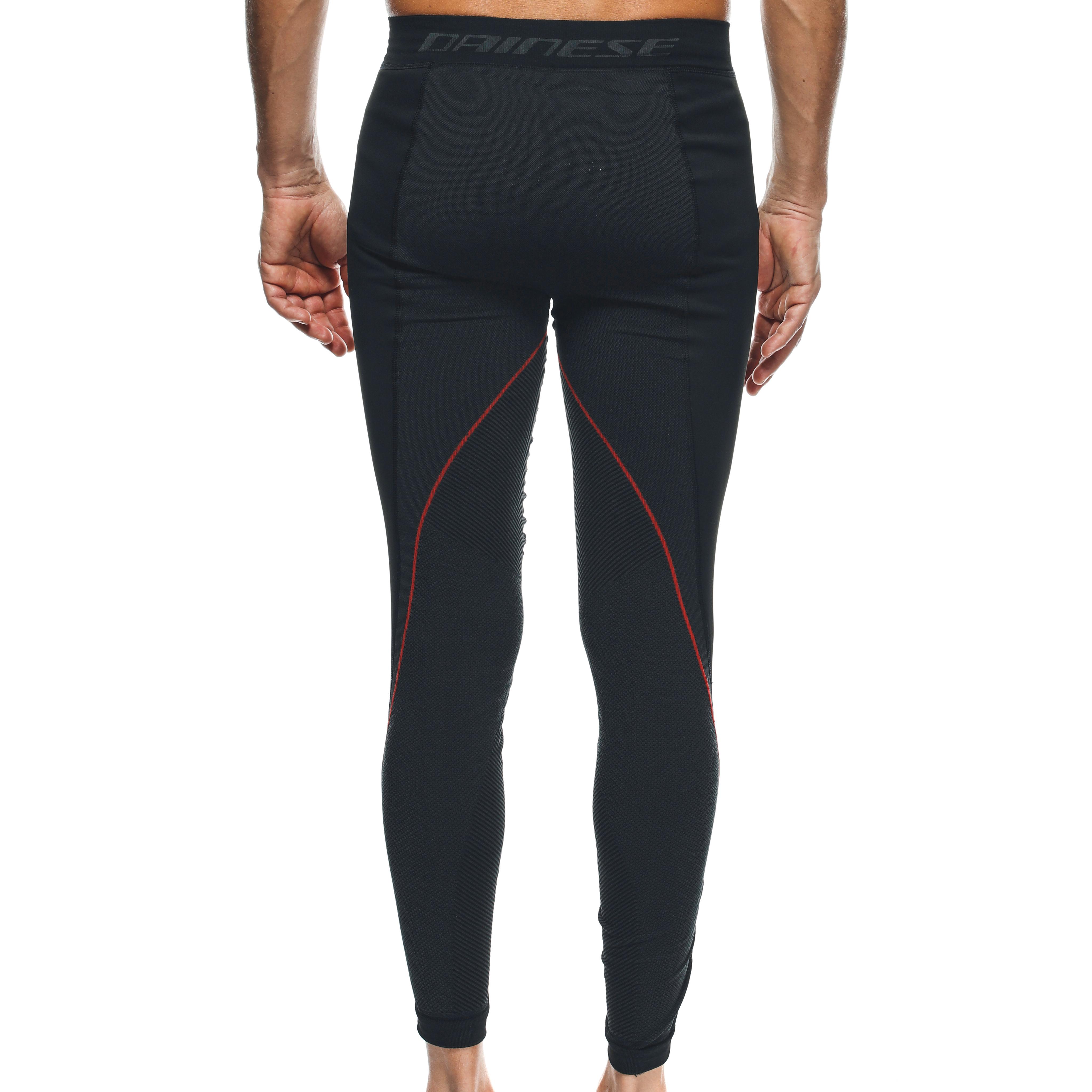 THERMAL WINDPROOF MOTORCYCLE UNDERSHORTS MEN - MID LAYER WINTER - BLACK/RED - 5