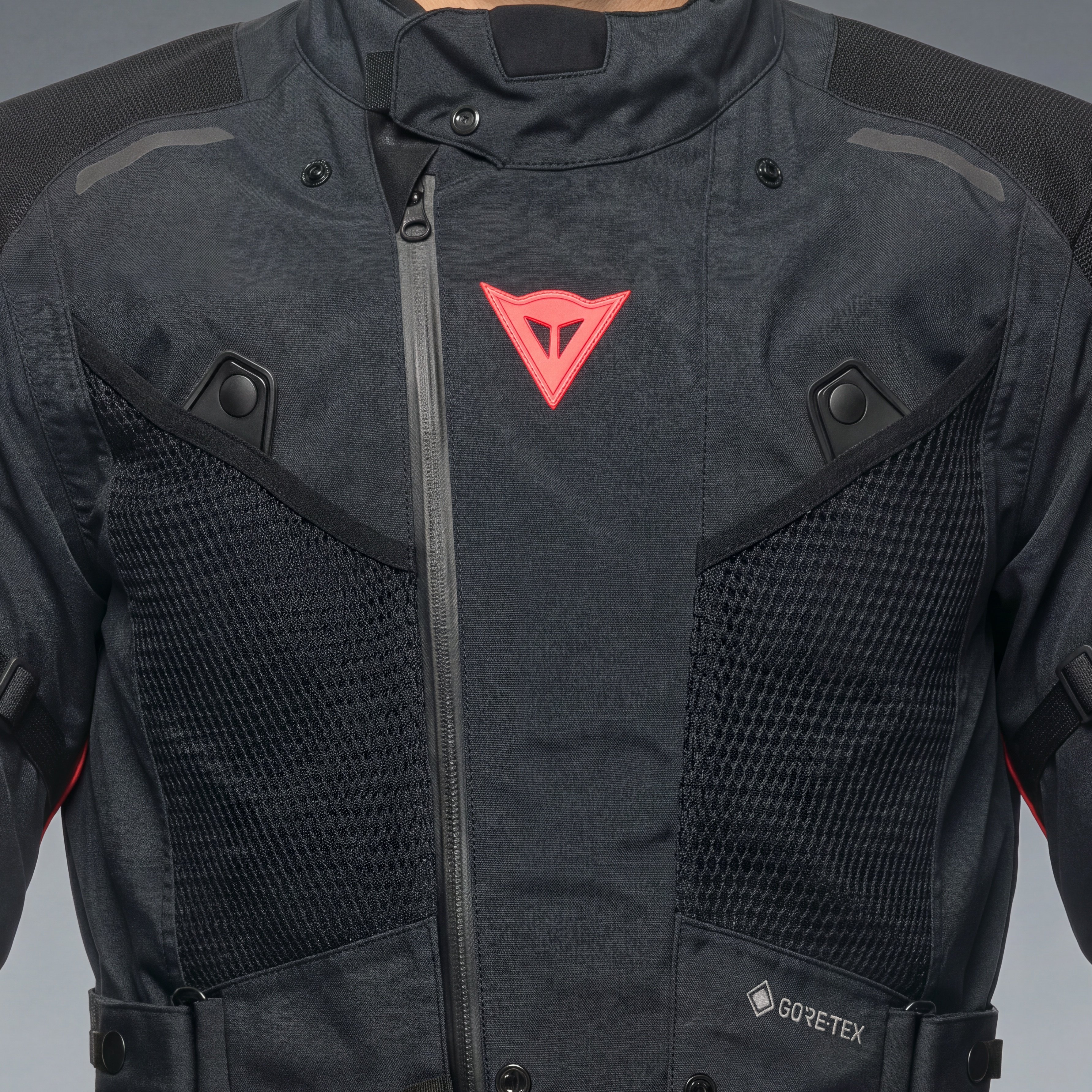 SUPER EXPEDITION - BLOUSON MOTO GORE-TEX HOMME - BLACK/RED - 5