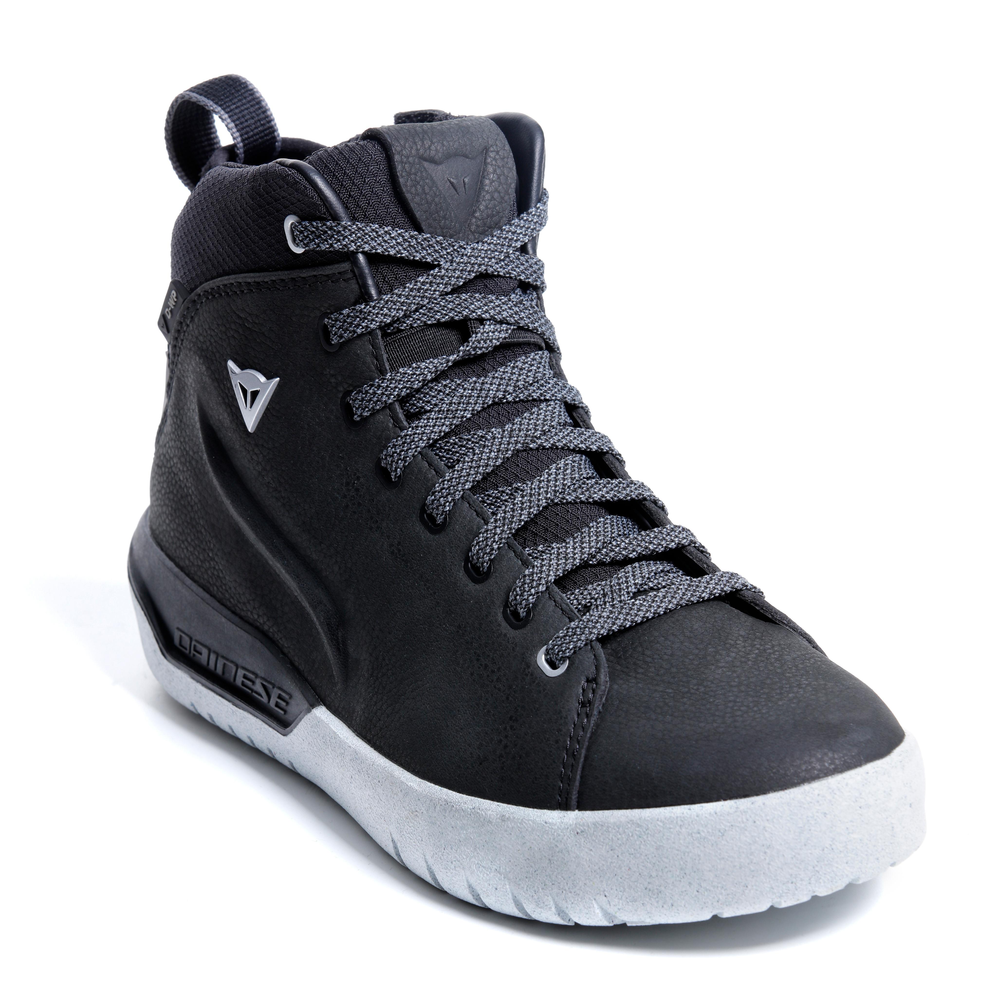 METRACTIVE D-WP&reg; ZAPATOS IMPERMEABLES MOTO MUJER - BLACK/WHITE - 8