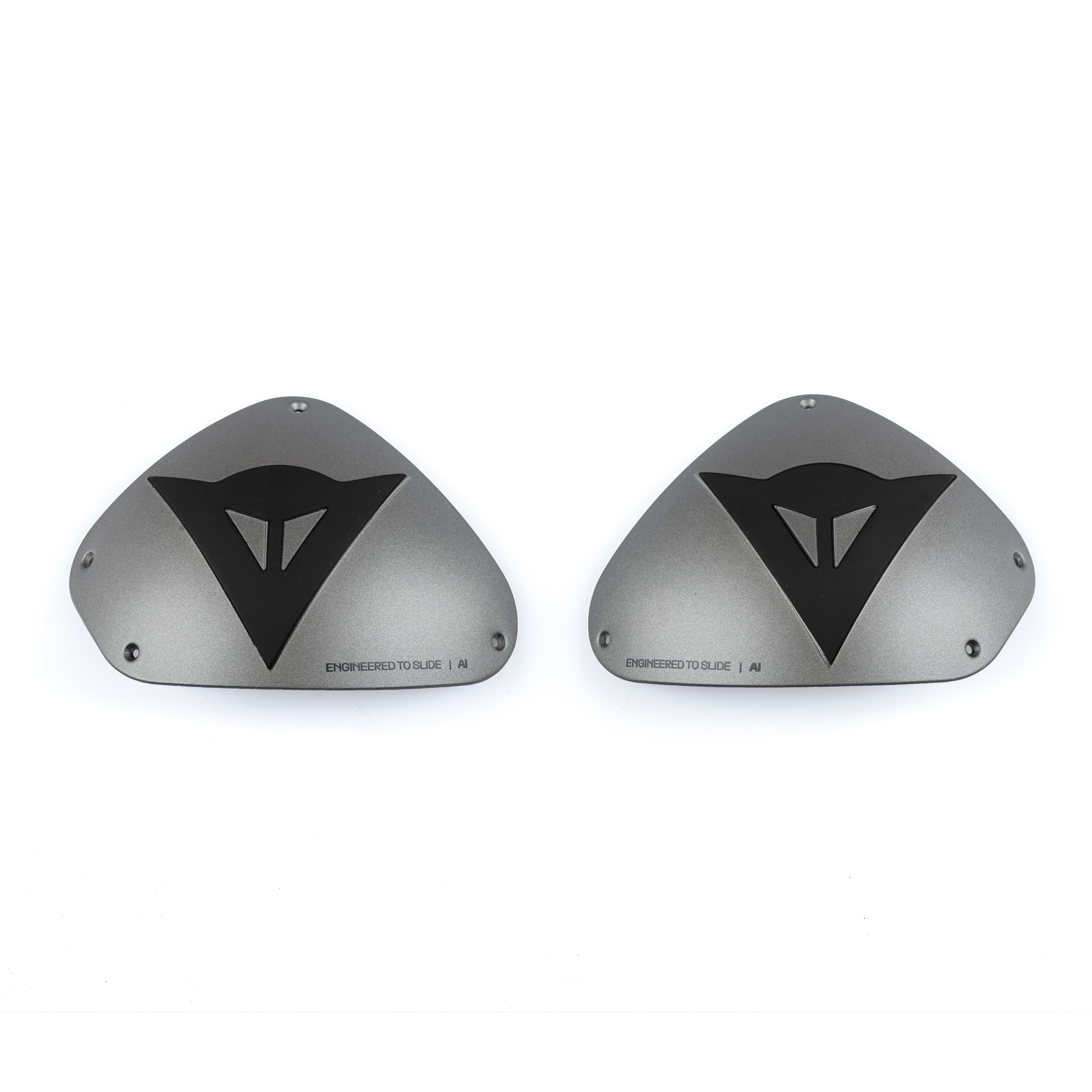 DETS ALUMINUM SHOULDERS - REPLACEMENT SHOULDER PLATES - ALUMINUM/BLACK - 1