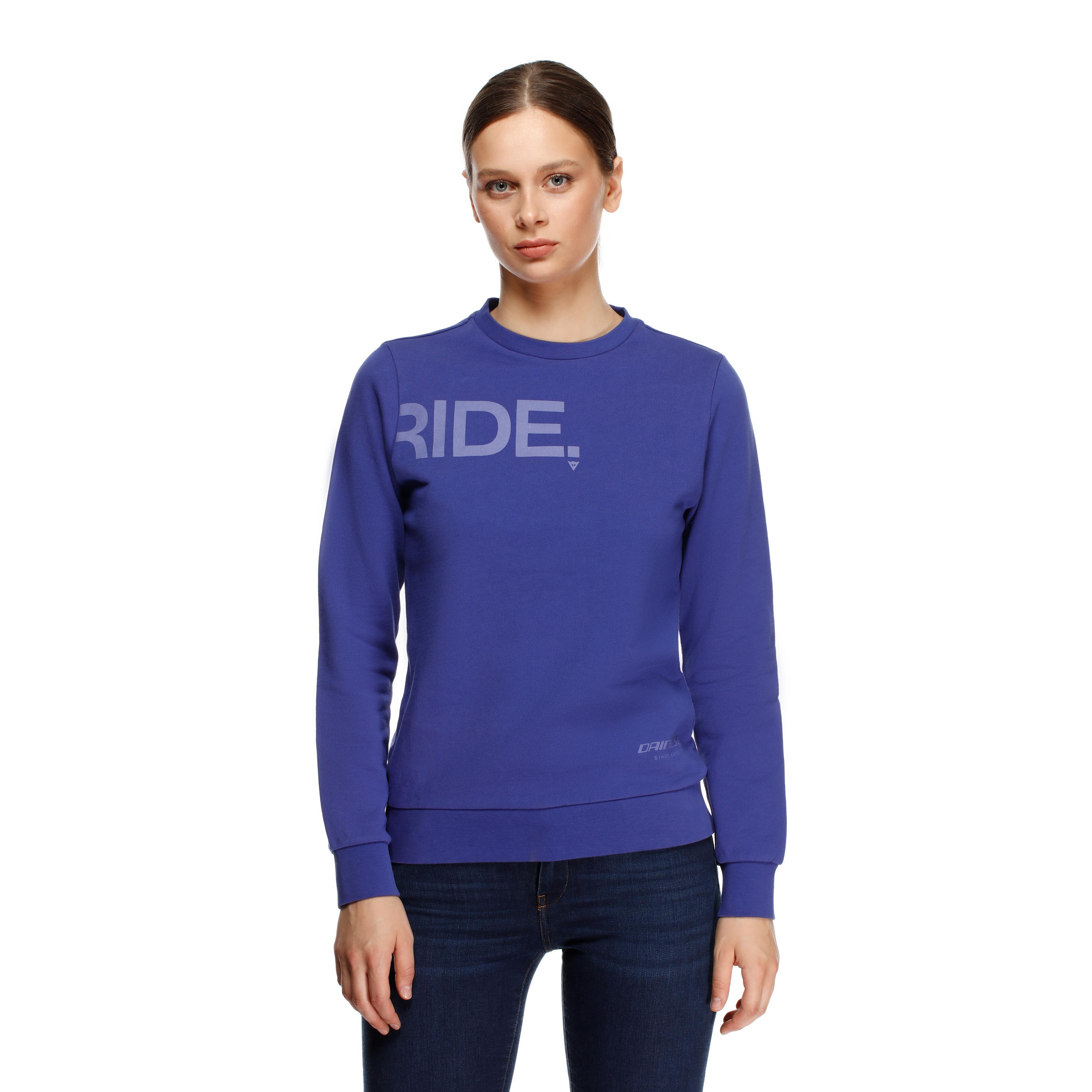 RIDE RESPECT - WOMEN'S HOODIE - ORIENTAL BLUE - 3