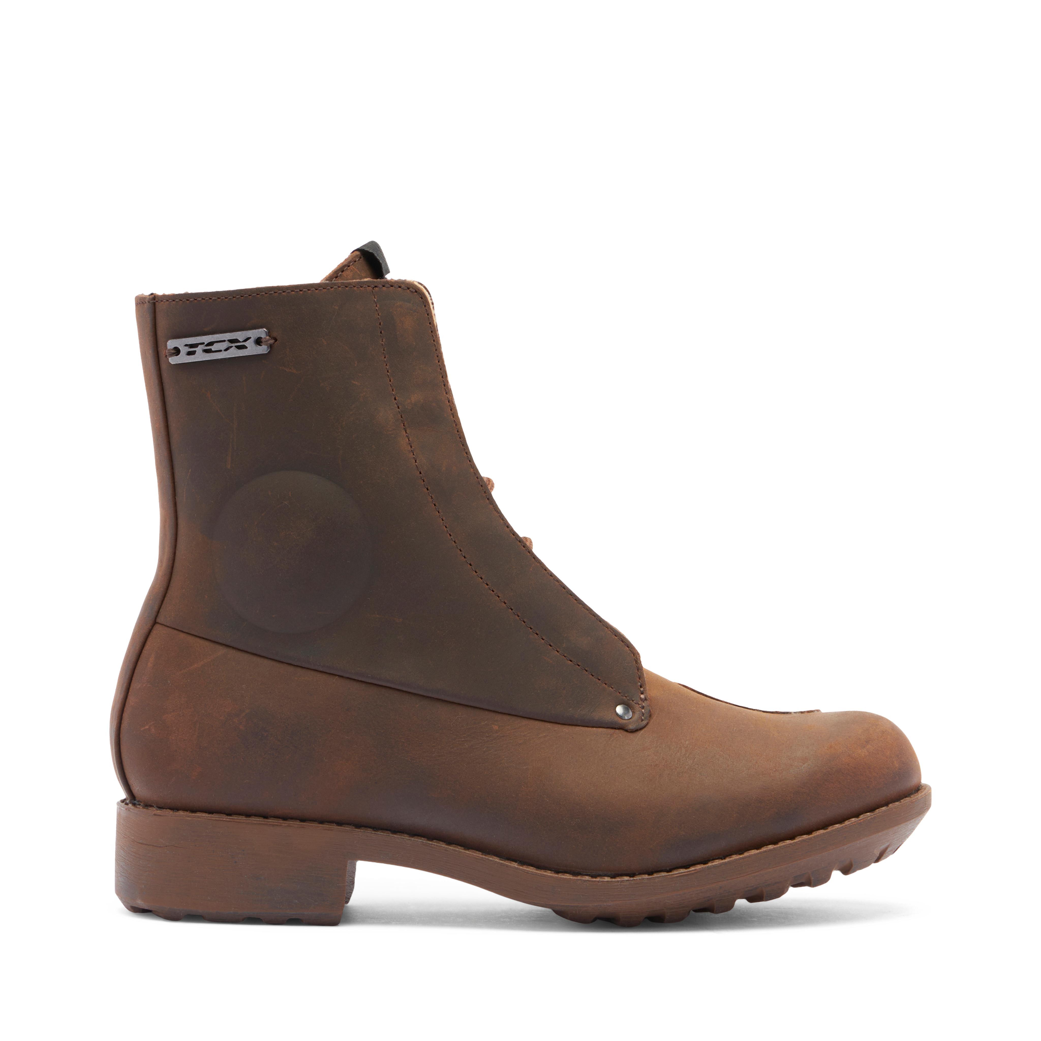 BLEND 2 WP WATERPROOF MOTORCYCLE BOOTIES WOMEN - BROWN -  - 2