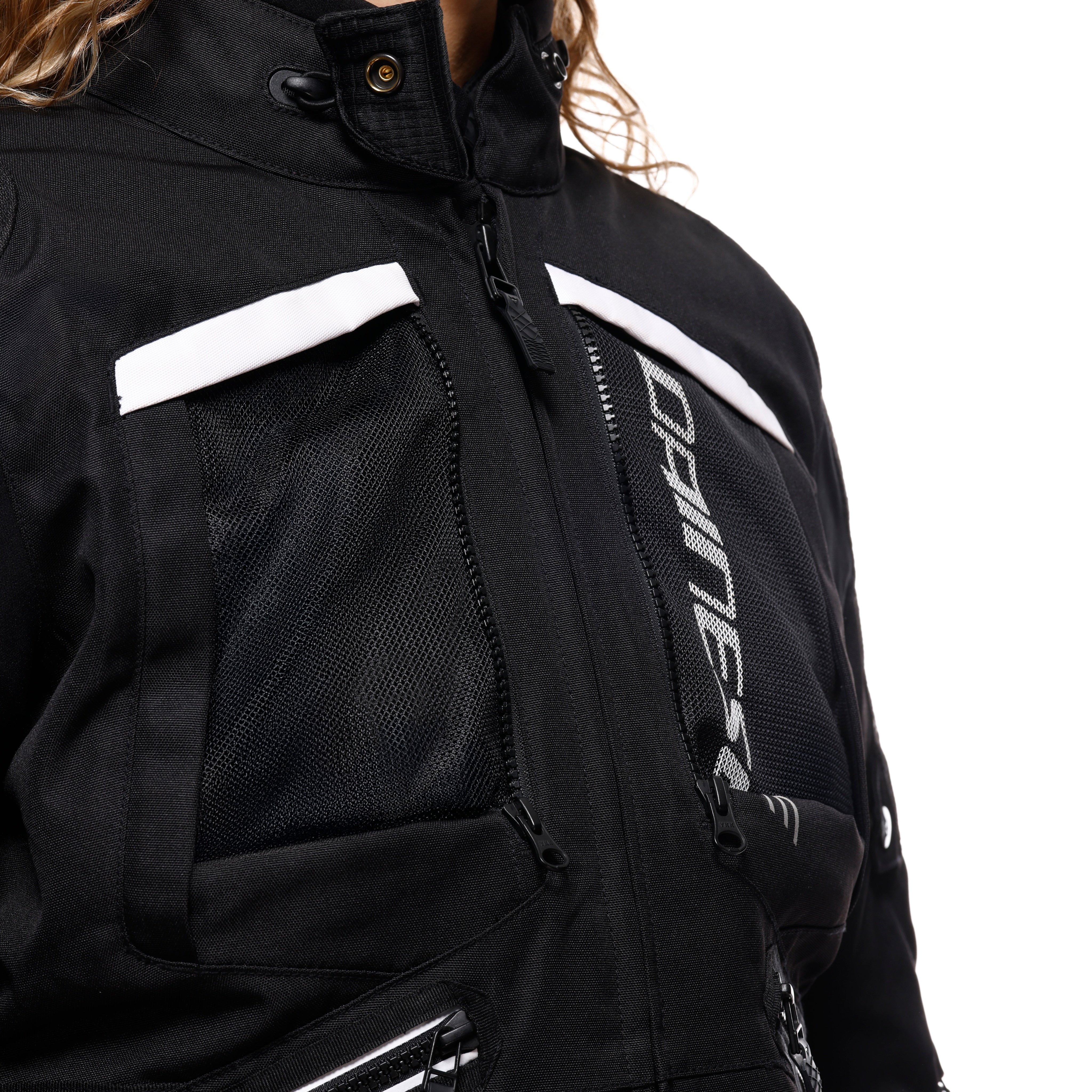 GULLFOSS D-DRY - CHAQUETA DE MOTO PARA TODAS LAS ESTACIONES MUJER - BLACK/BLACK - 10