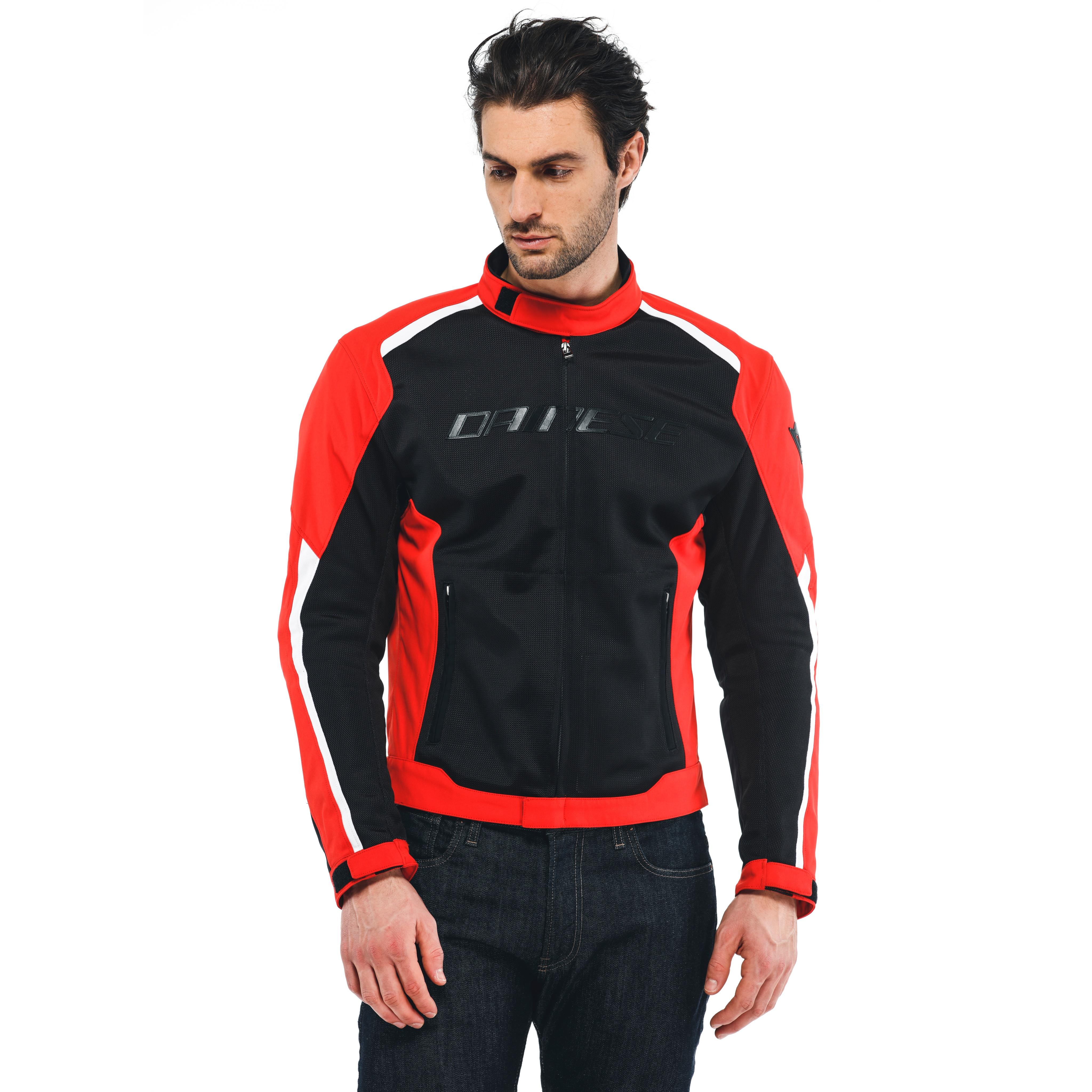 HYDRAFLUX 2 AIR D-DRY&reg; - MEN'S WATERPROOF MOTORCYCLE JACKET - BLACK/LAVA-RED - 5