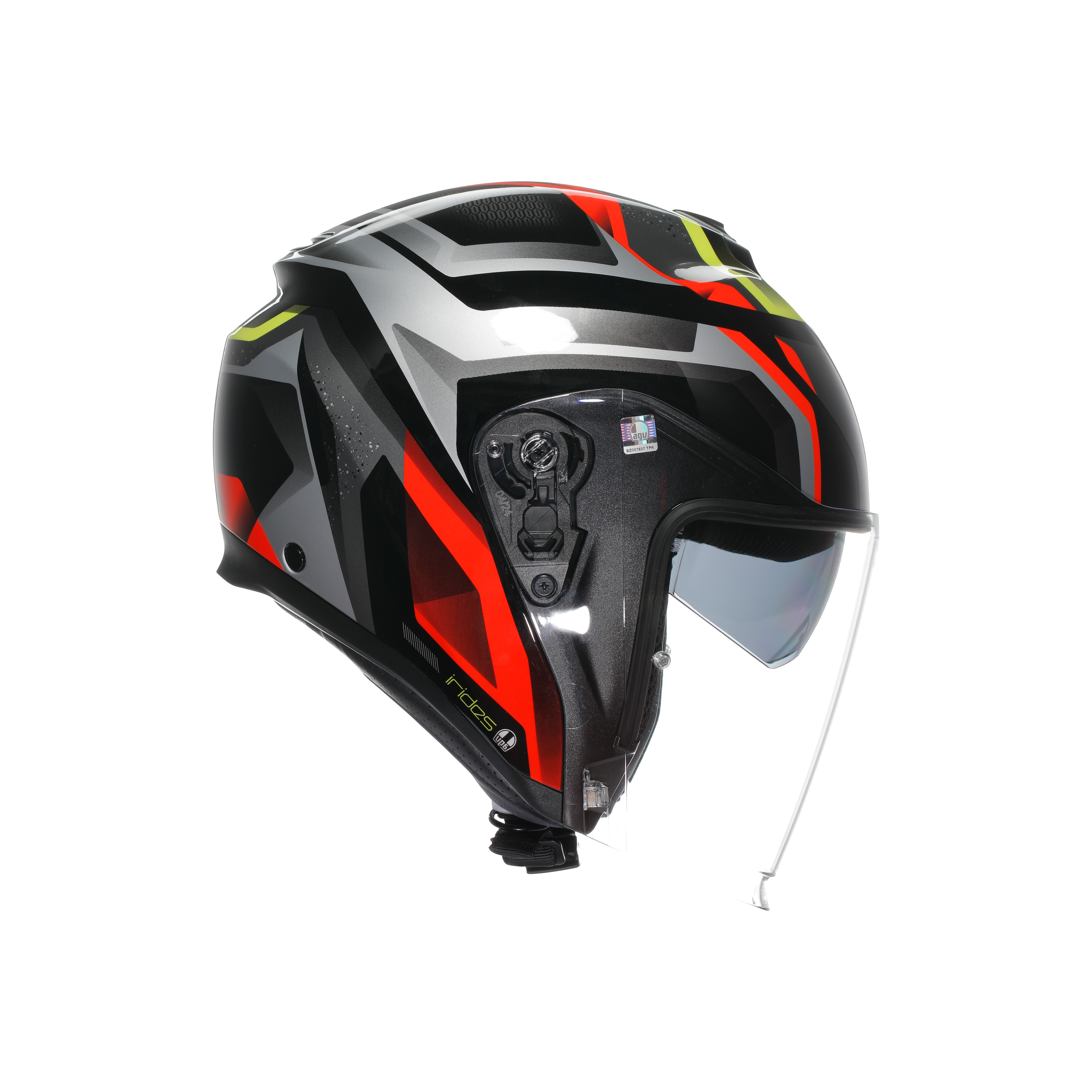 IRIDES AGV E2206 - ZURIGO BLACK/RED/YELLOW FLUO -  - 3