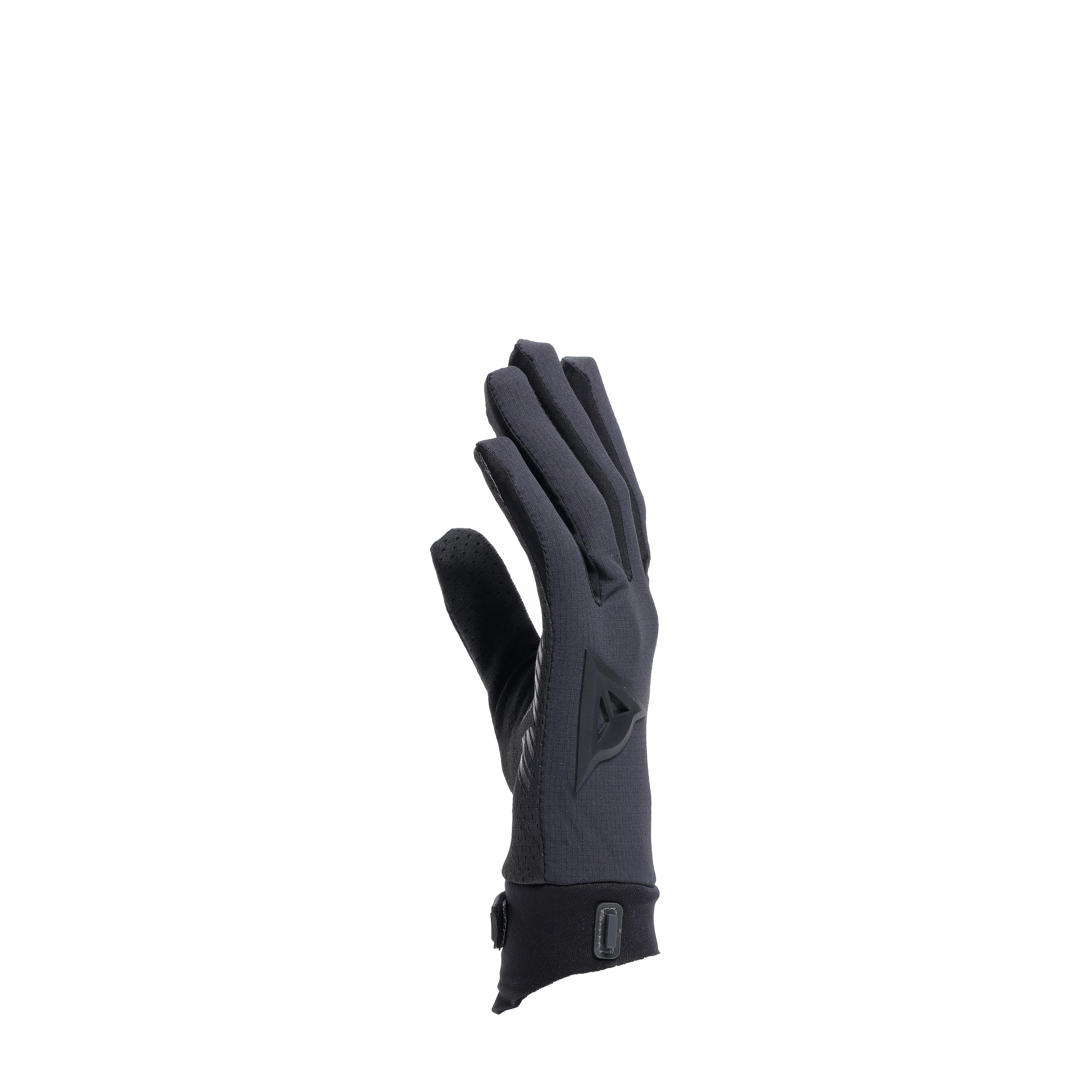 HGC HYBRID - GANTS DE V&Eacute;LO UNISEXE - BLACK/BLACK - 10