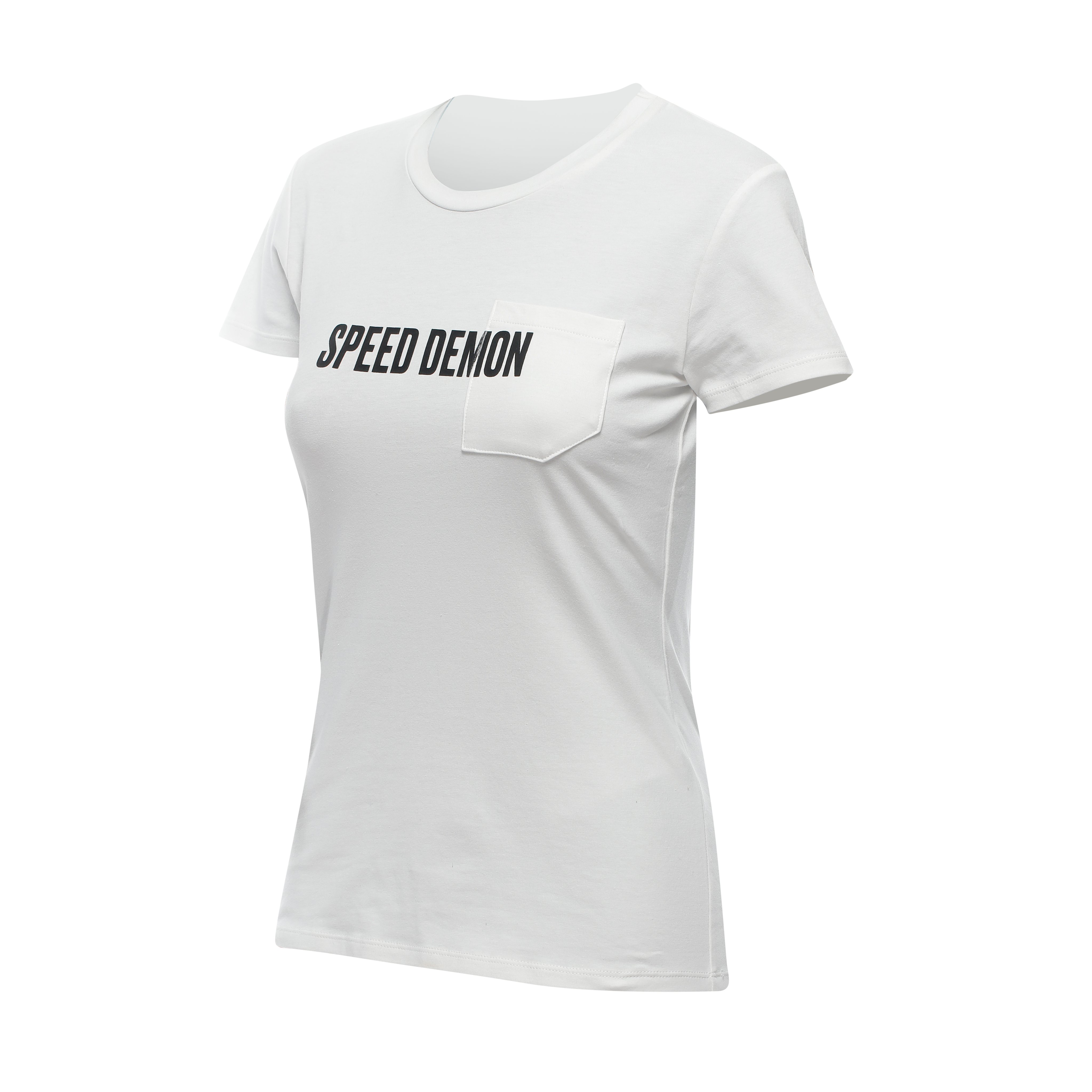 DEMON POCKET - WOMEN'S T-SHIRT - BLANC DE BLANC - 1