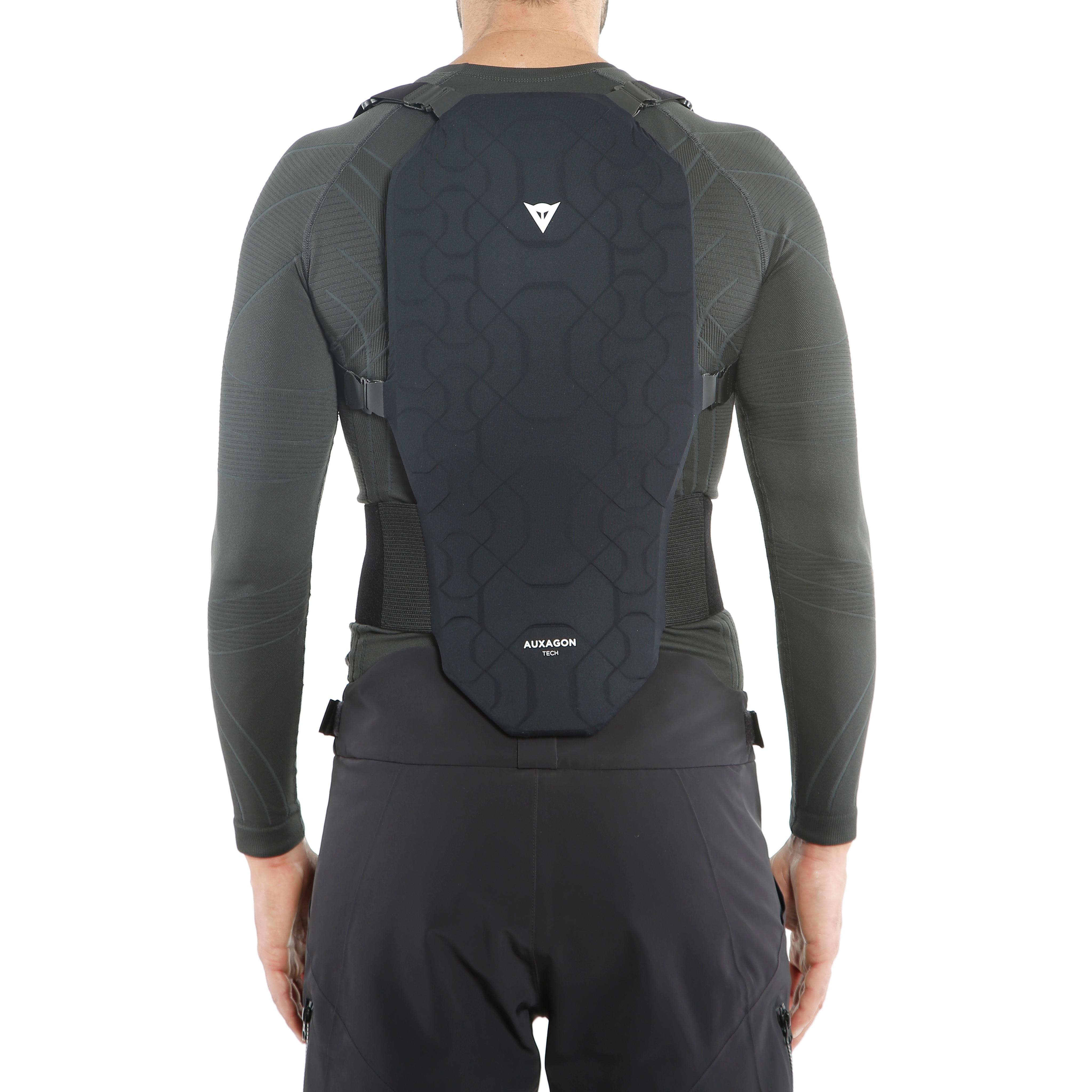 AUXAGON 2 SKI BACK PROTECTOR - STRETCH-LIMO/BLACK - 4