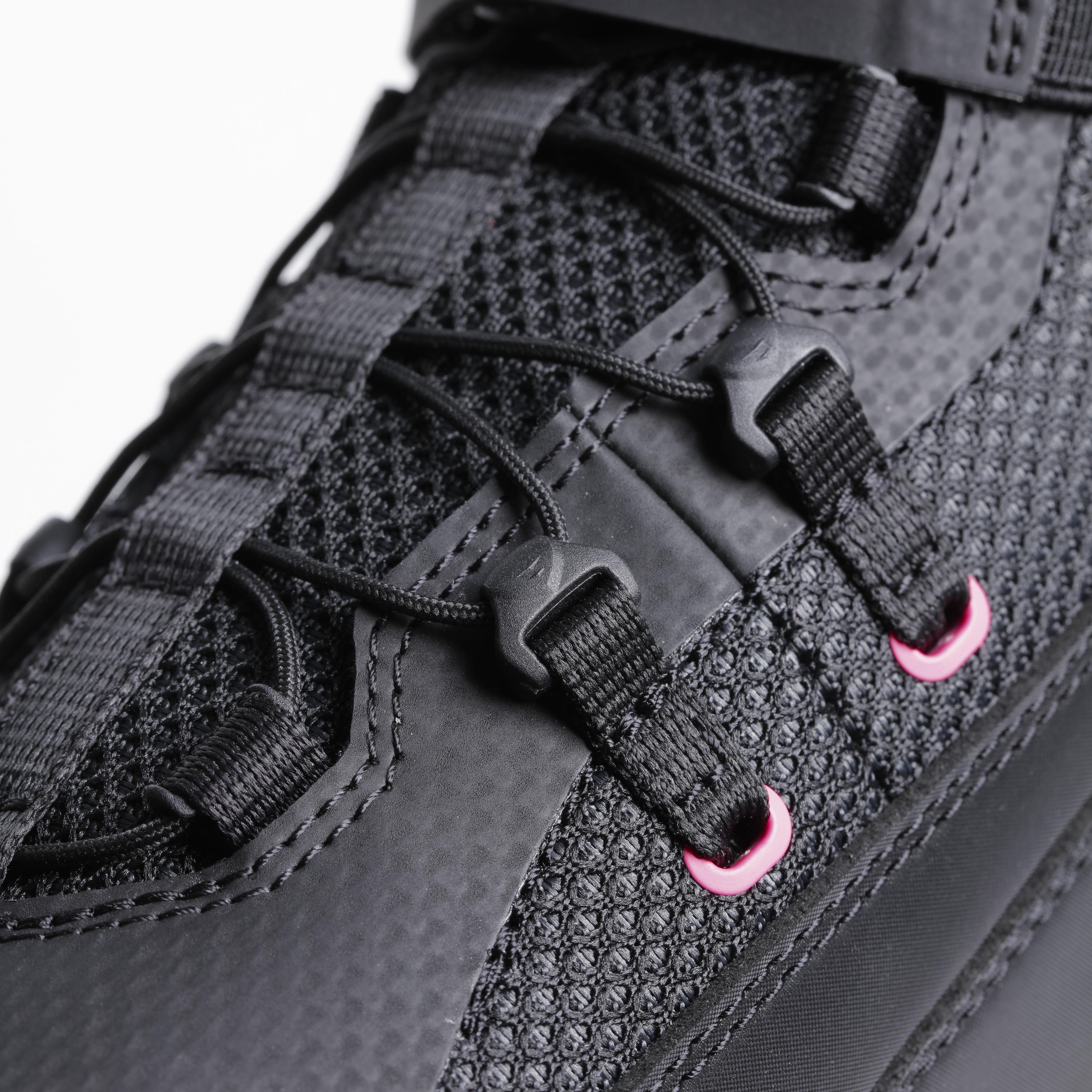 HERIAN AIR SHOES WMN - BLACK/FLUO PINK - 8