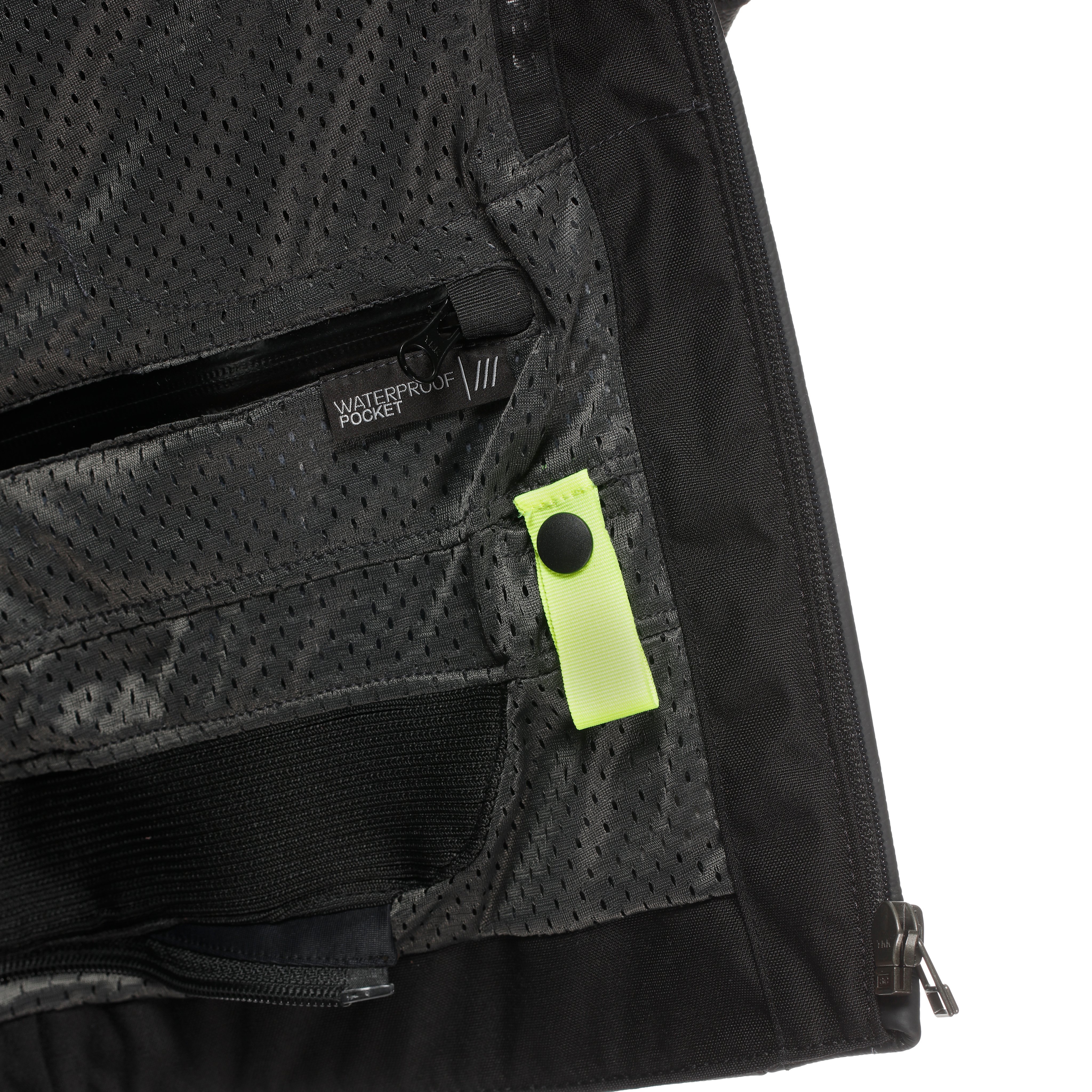 RACING 5 - CHAQUETA DE MOTO DE CUERO HOMBRE - TALLA SHORT/TALL (S/T) - BLACK/BLACK/BLACK - 9