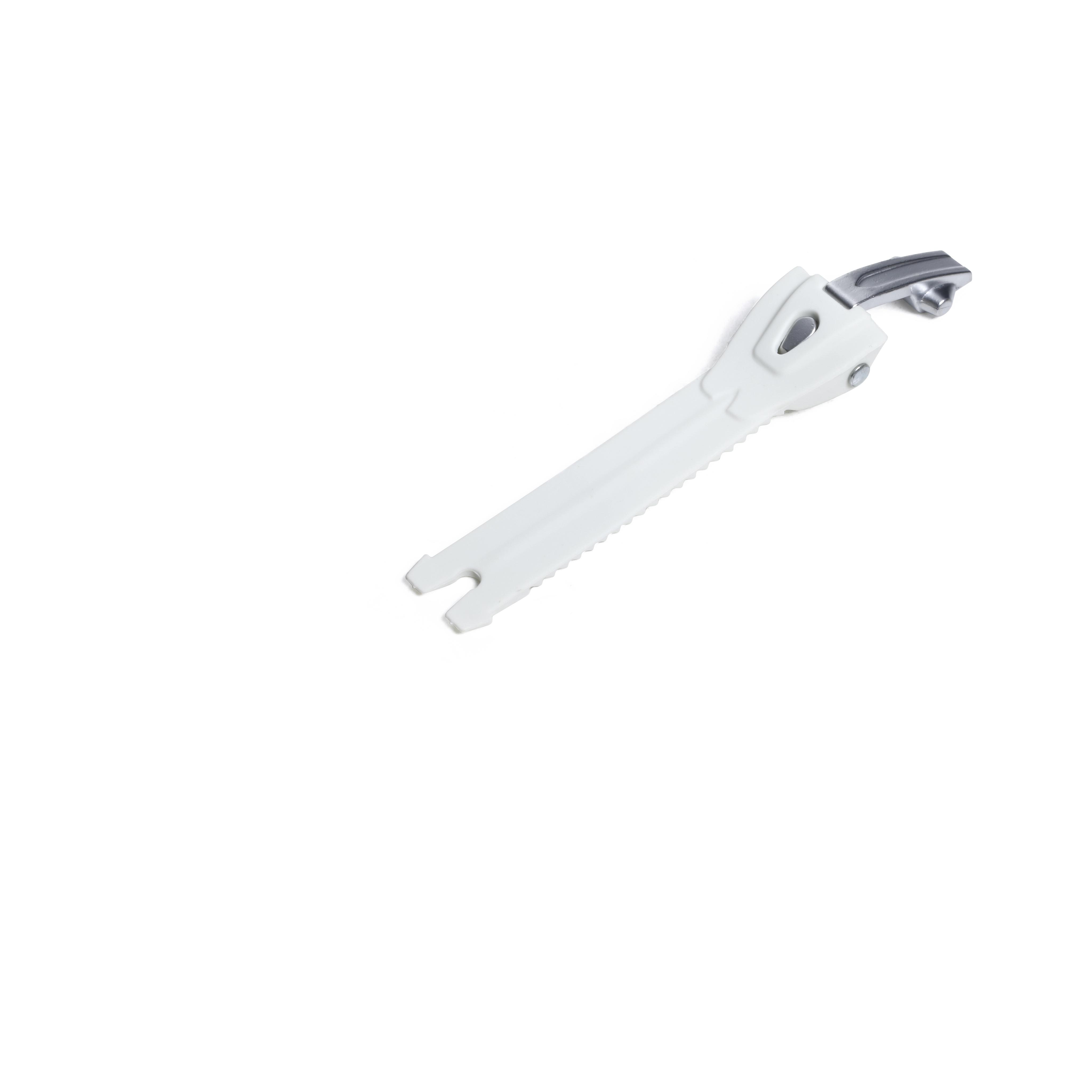BANDE DE FERMETURE AVEC TIRANT EN ALUMINIUM S cm 12,5 POUR COMP EVO 2 - BLANC/ARGENT -  - 1