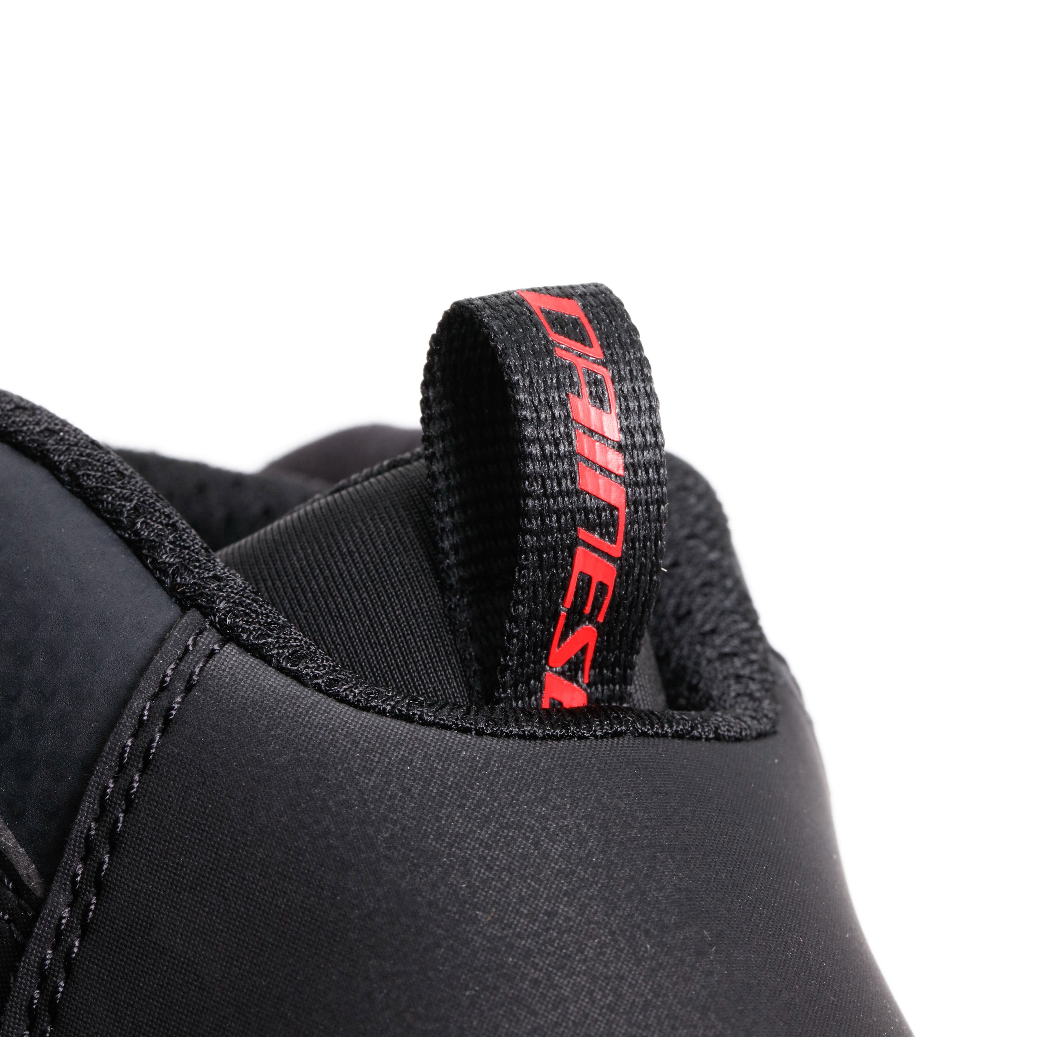 HERIAN AIR - SUMMER MOTORCYCLE SHOES - BLACK/RED-LAVA - 8