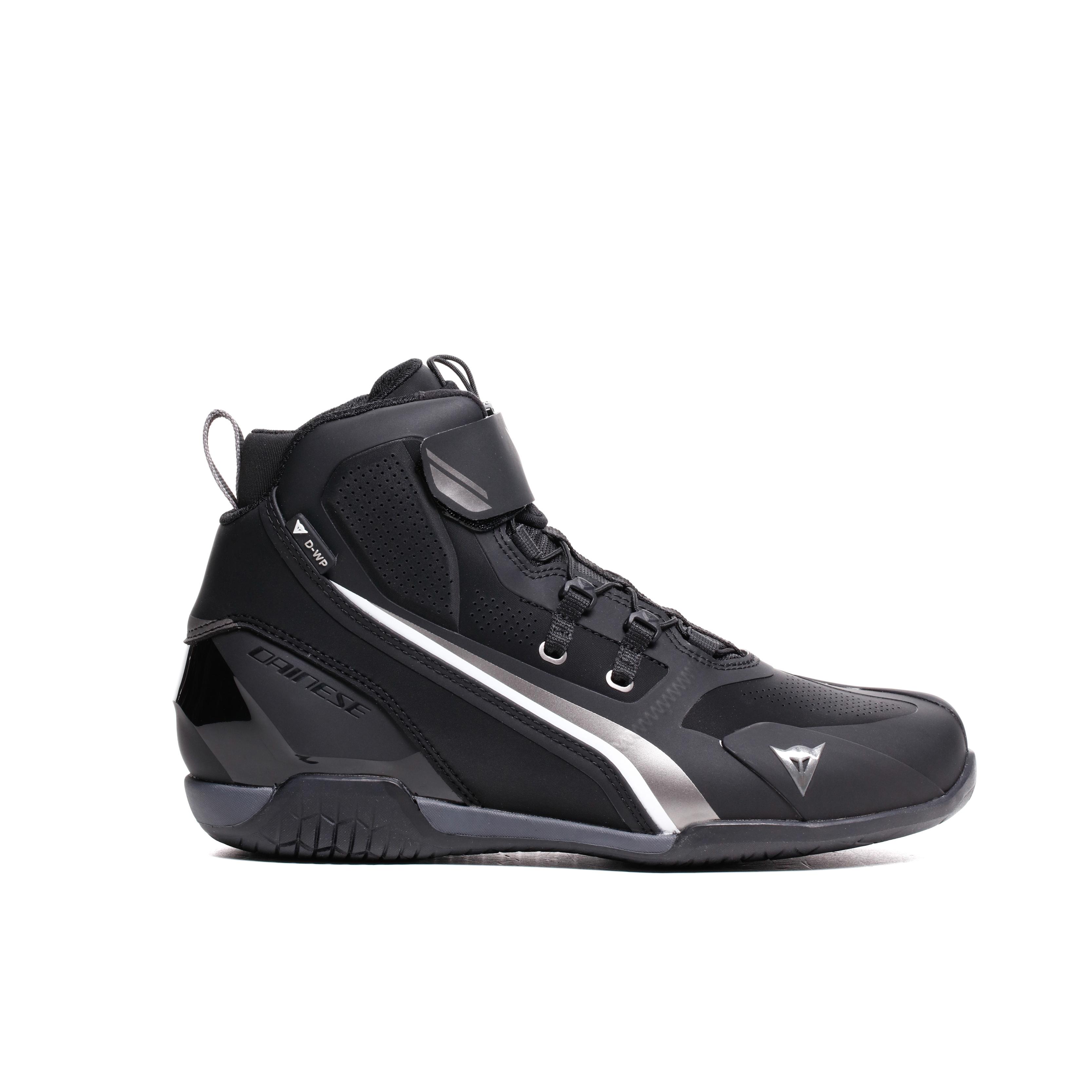 HERIAN D-WP - WASSERDICHTE DAMEN-MOTORRADSCHUHE - BLACK/WHITE - 2