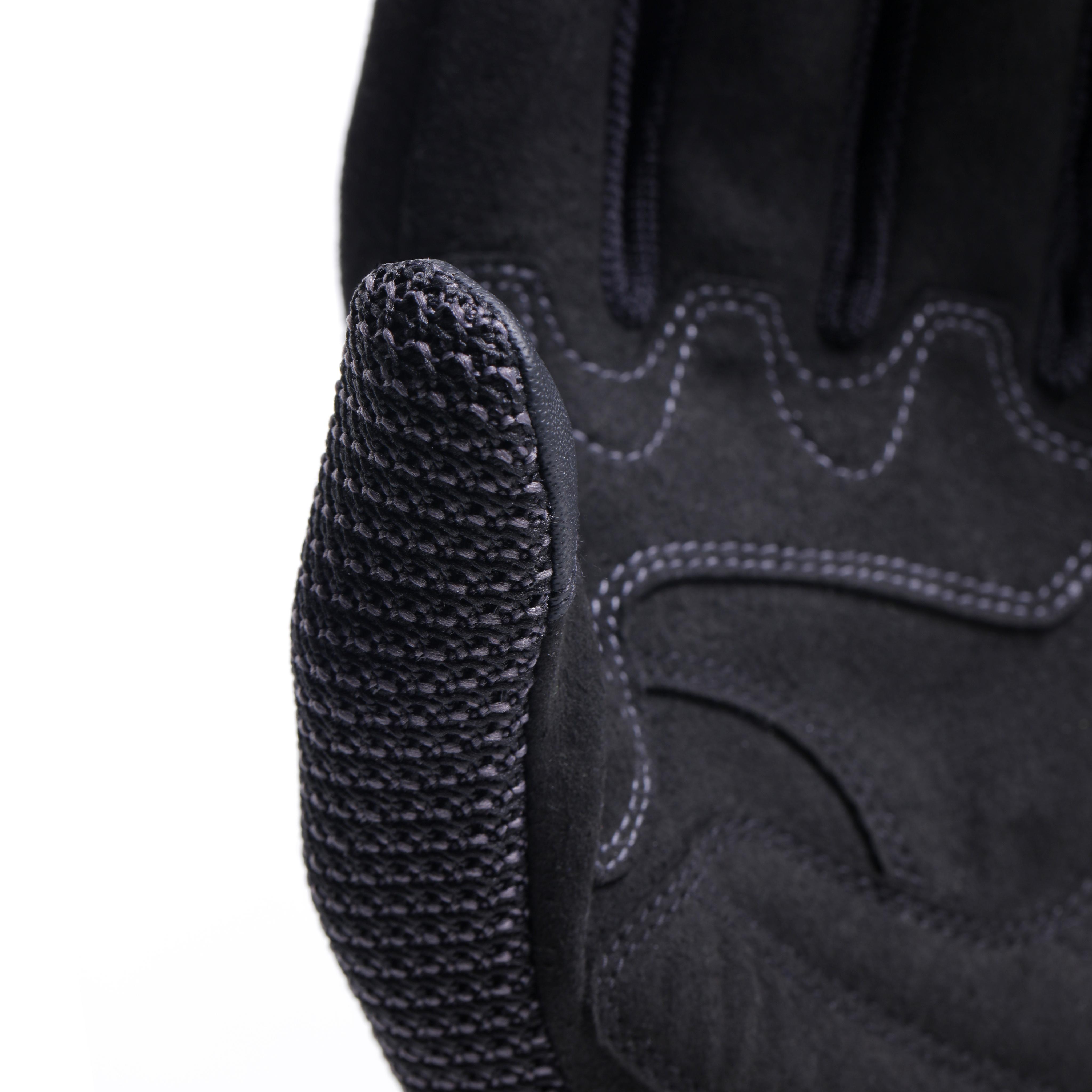 TORINO WOMAN GLOVES - BLACK/ANTHRACITE - 9