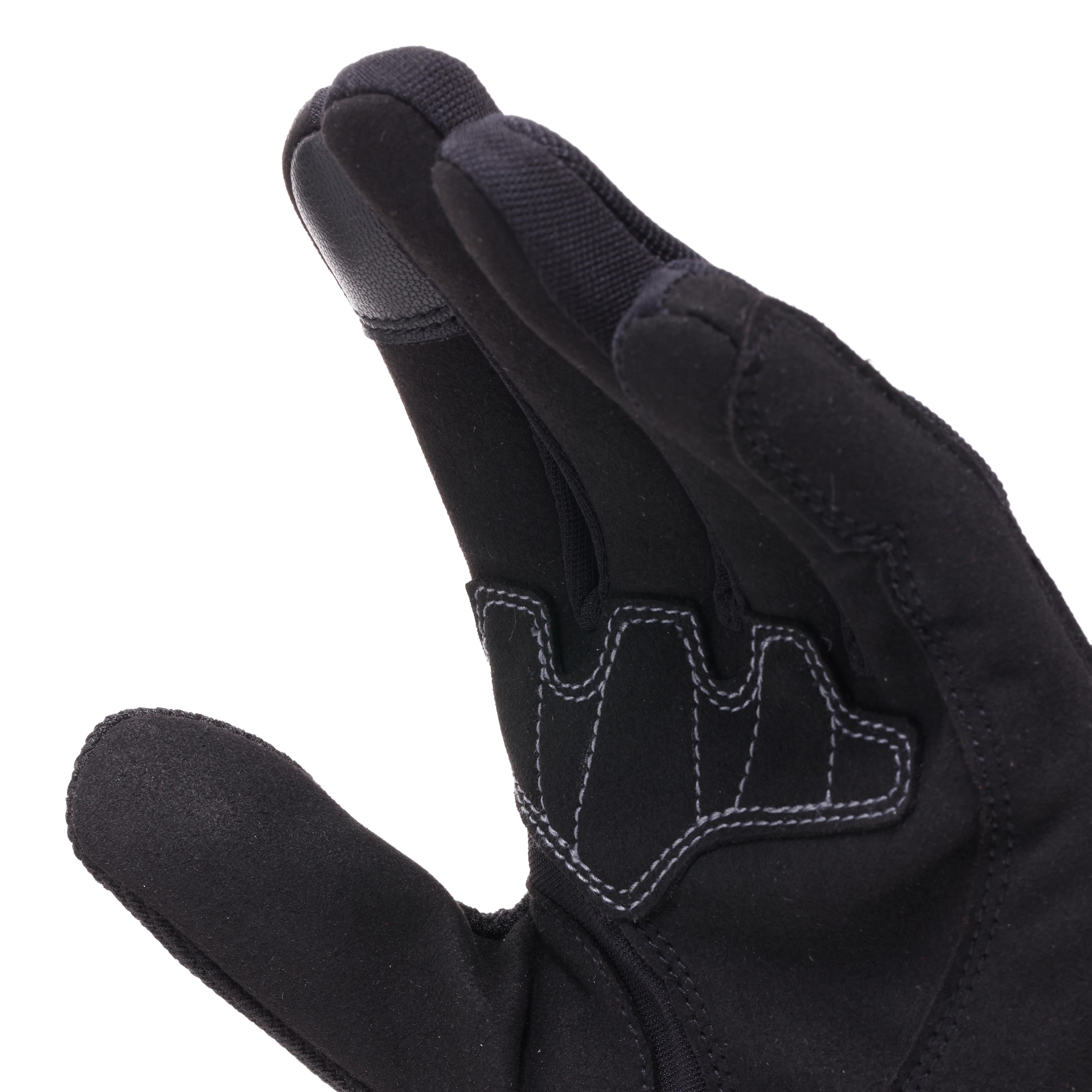 METRAX AIR - MEN'S SUMMER TEXTILE MOTORCYCLE GLOVES - BLACK/ANTHRACITE - 8