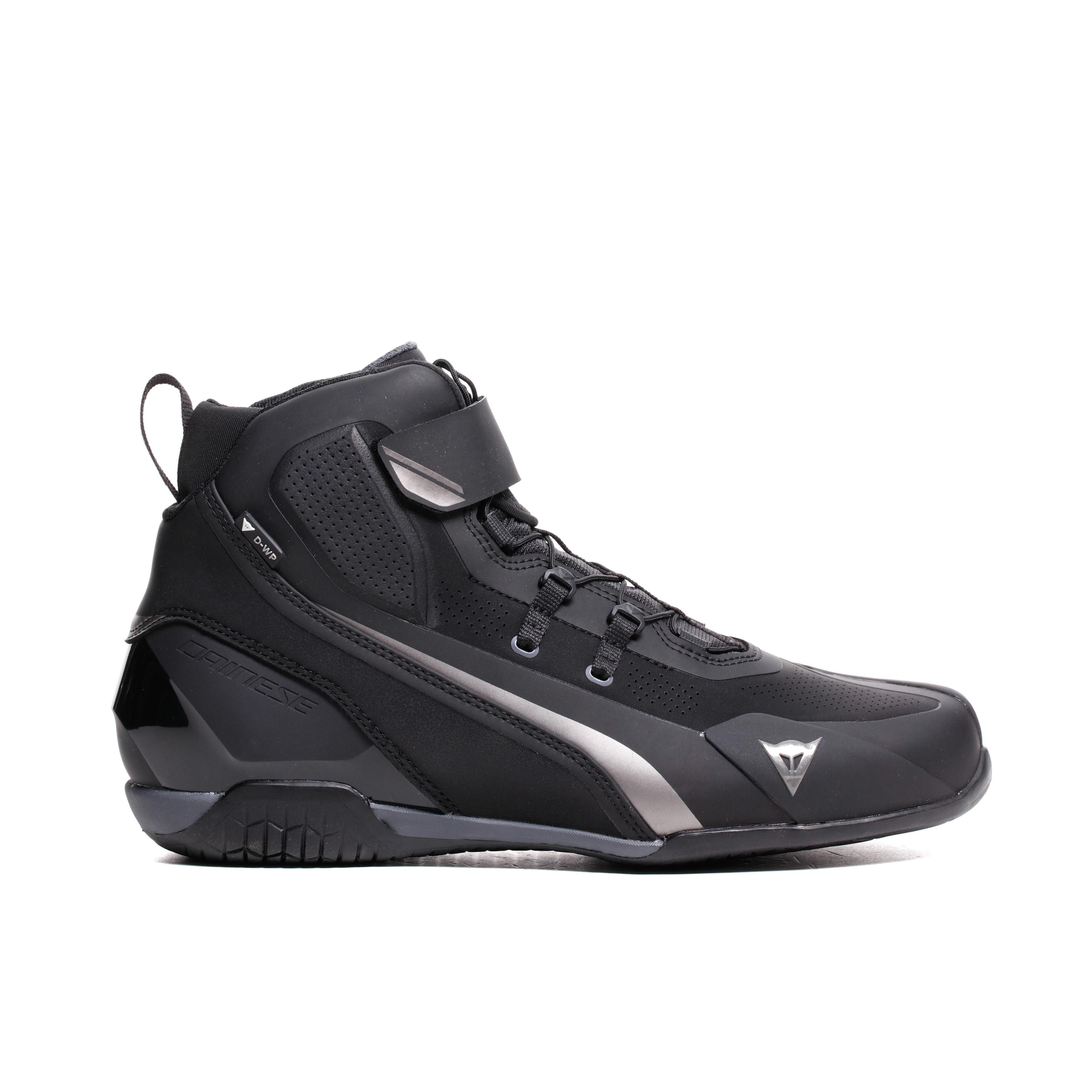 HERIAN D-WP - CHAUSSURES DE MOTO IMPERM&Eacute;ABLES - BLACK/ANTHRACITE - 2