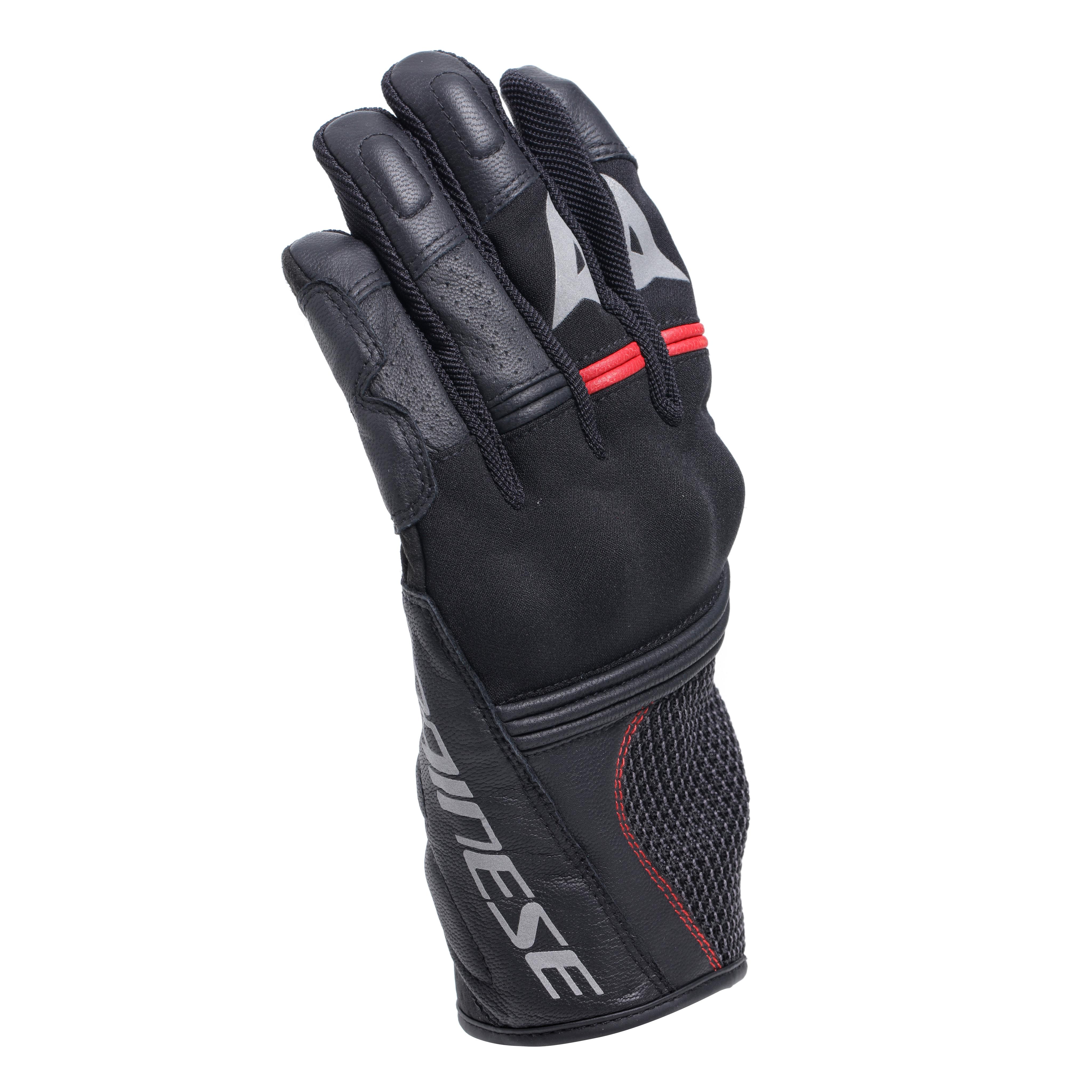 NAMIB - MEN'S MOTORCYCLE TEXTILE GLOVES - BLACK/BLACK - 7