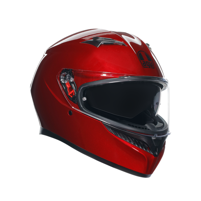 AGV - K3 Mono Competizione Red - Casque Moto Intégral E2206, Unisex, Taille: Xxl