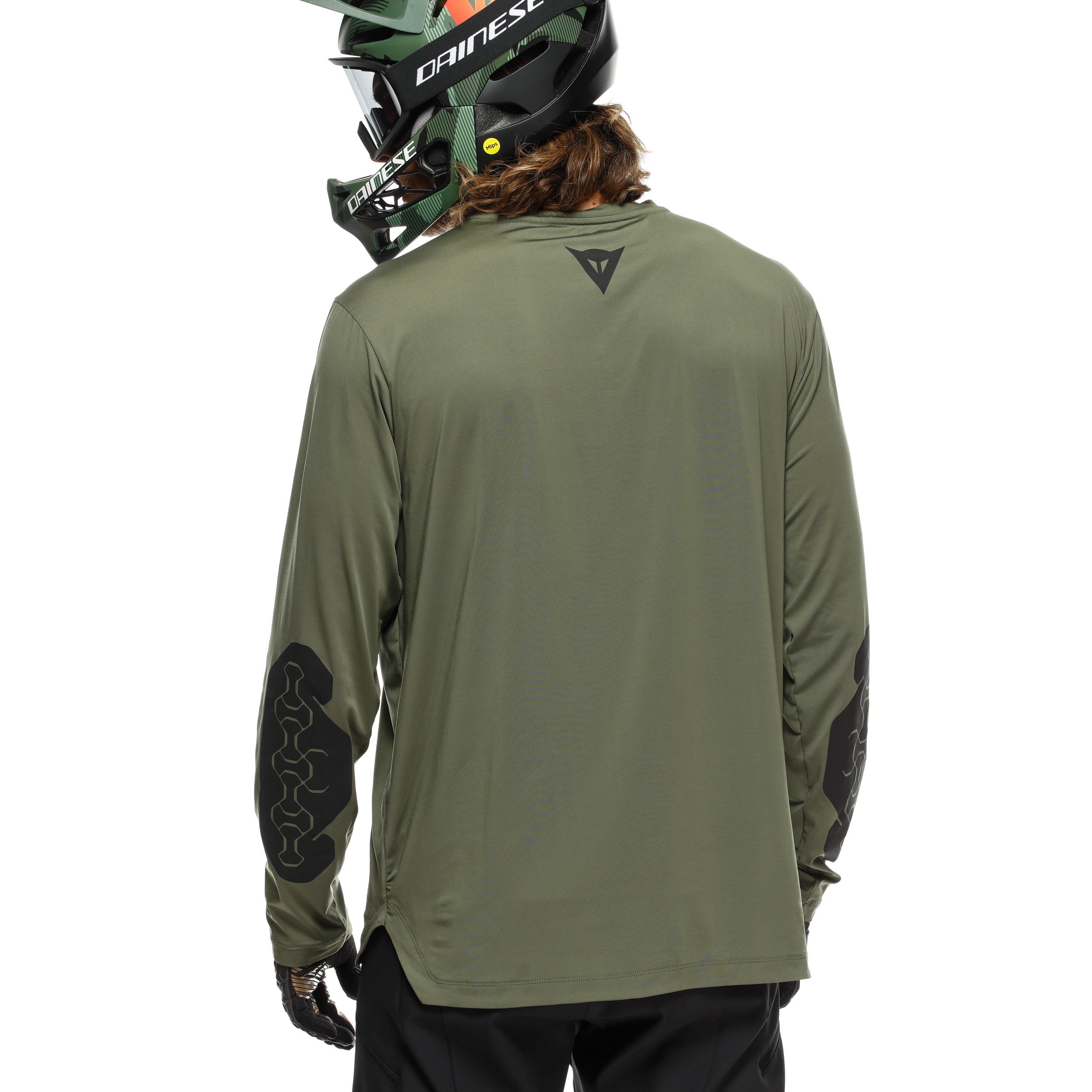 HG ROX JERSEY LS - MEN'S LONG SLEEVE BIKE T-SHIRT - GREEN - 6
