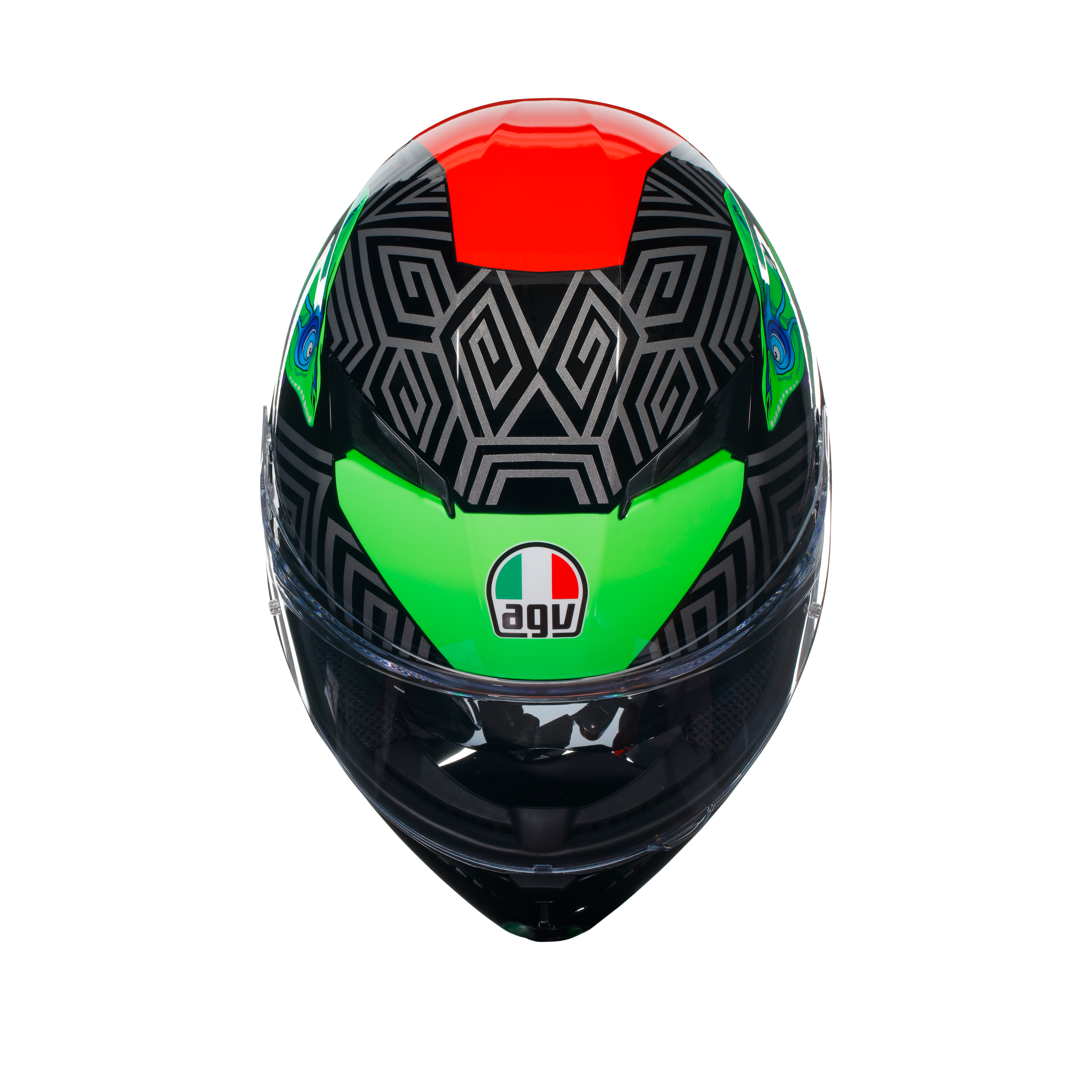 K3 DOT(E2206) - KAMALEON BLACK/RED/GREEN -  - 5