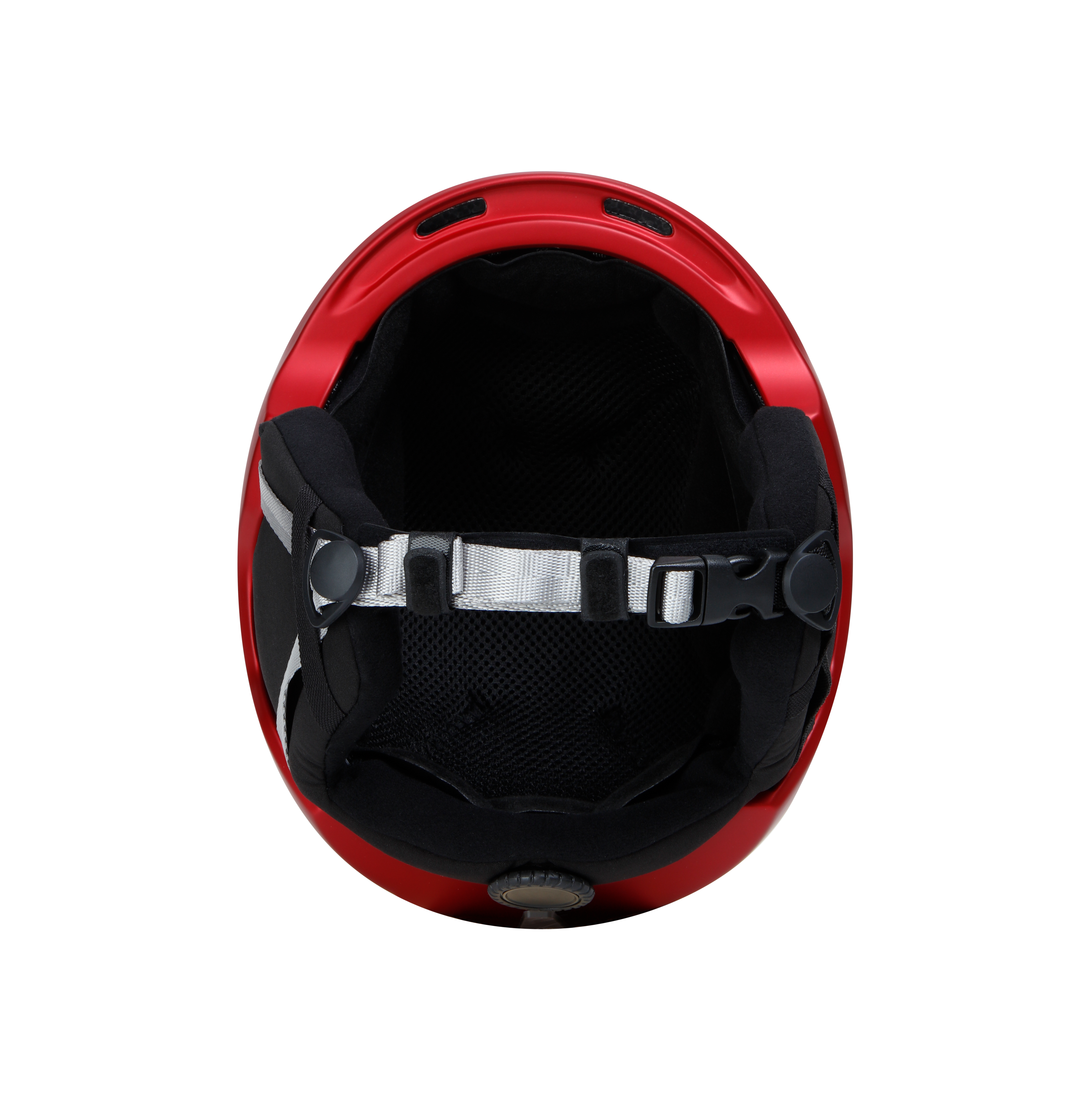 KID'S SCARABEO ELEMENTO SKI HELMET - METALLIC-RED/NARDO-GRAY - 8